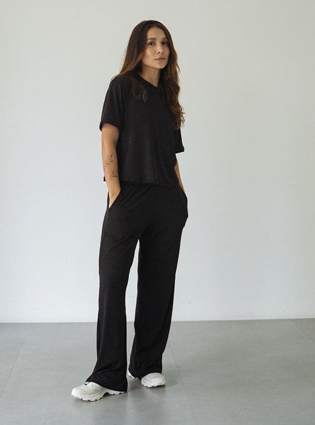 Cozy Rib Set - Negro - imagen 5