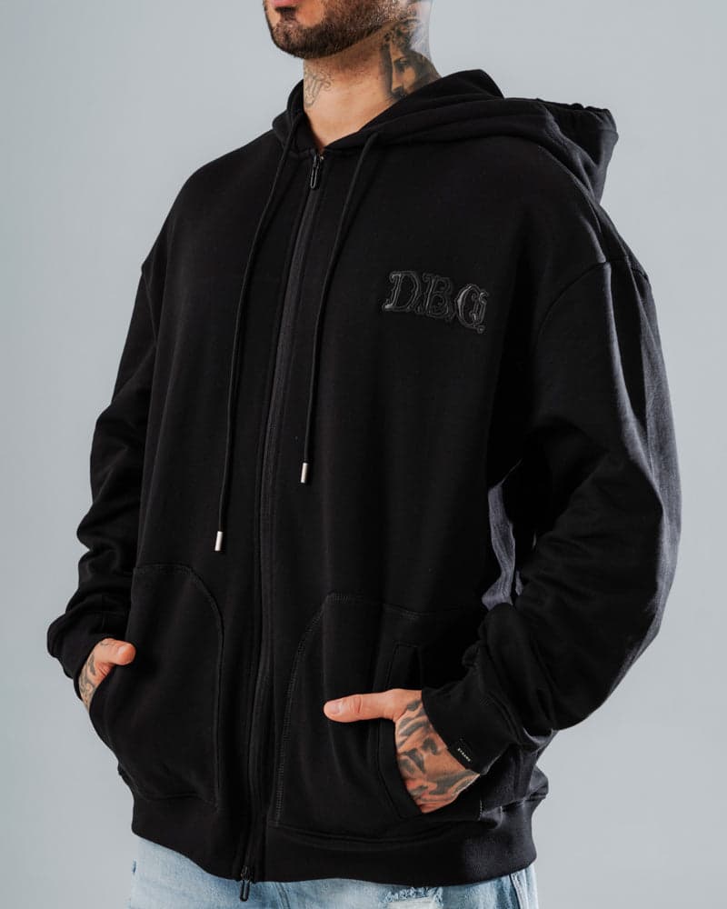 Hoodie Negro Oversize DRK - imagen 6