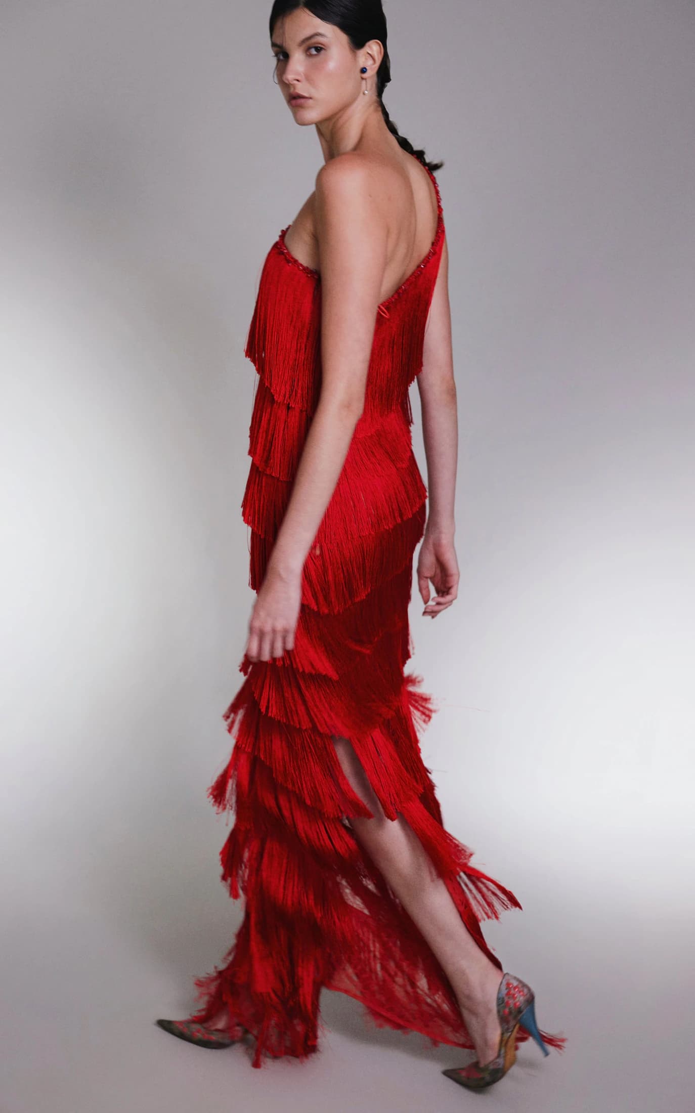 Isidora Red Dress - imagen 3