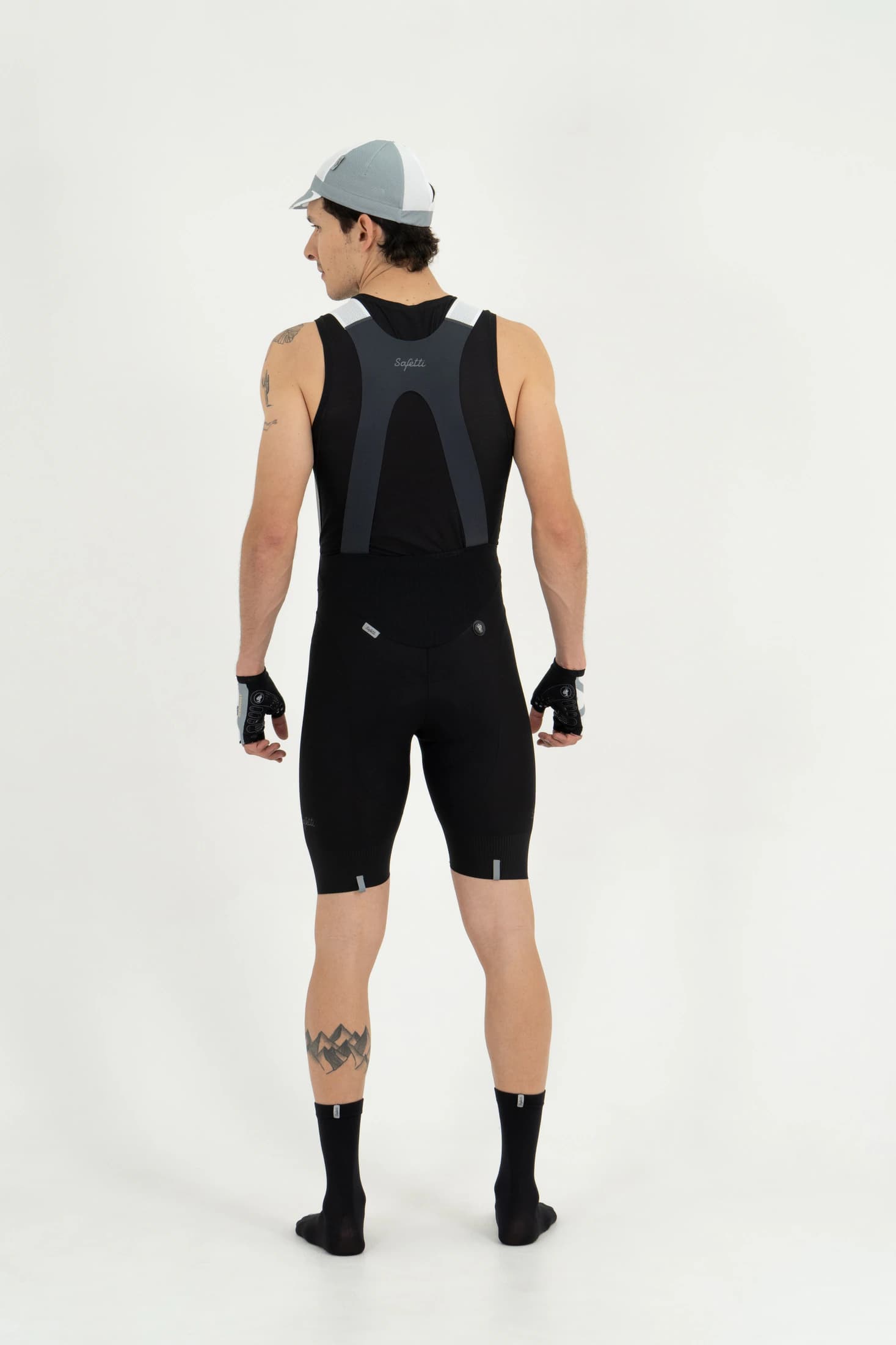 PANTALONETA CICLISMO CON CARGADERAS GIRONA NERO PARA HOMBRE - imagen 2