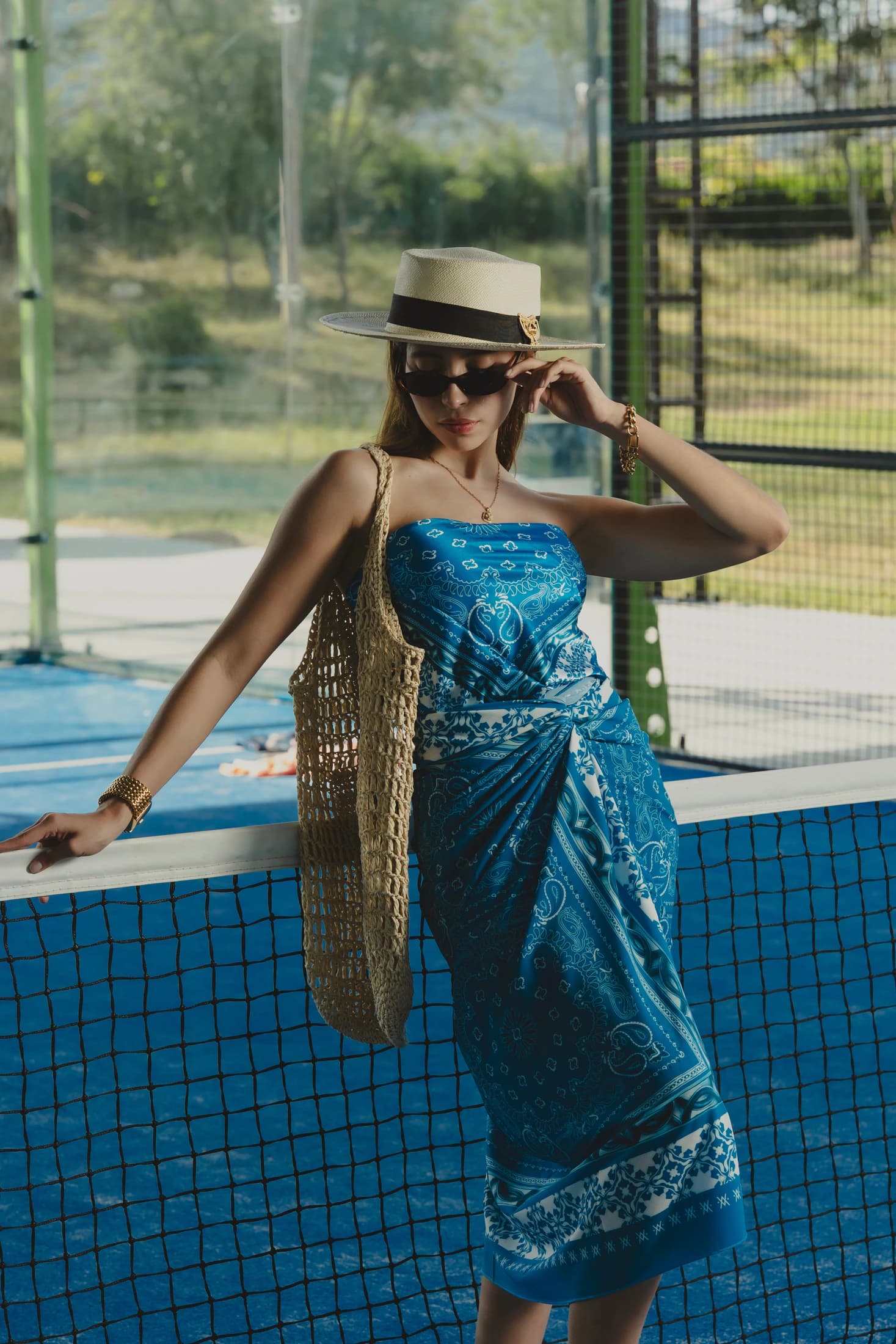 PAREO BANDANA AQUA BEACH - imagen 2