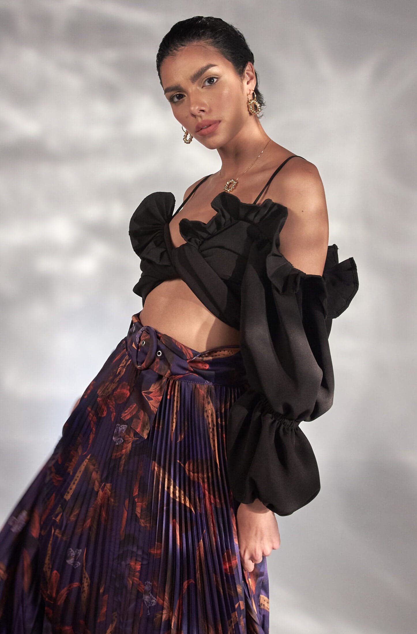 Crop Top Tuck Negro - imagen 4