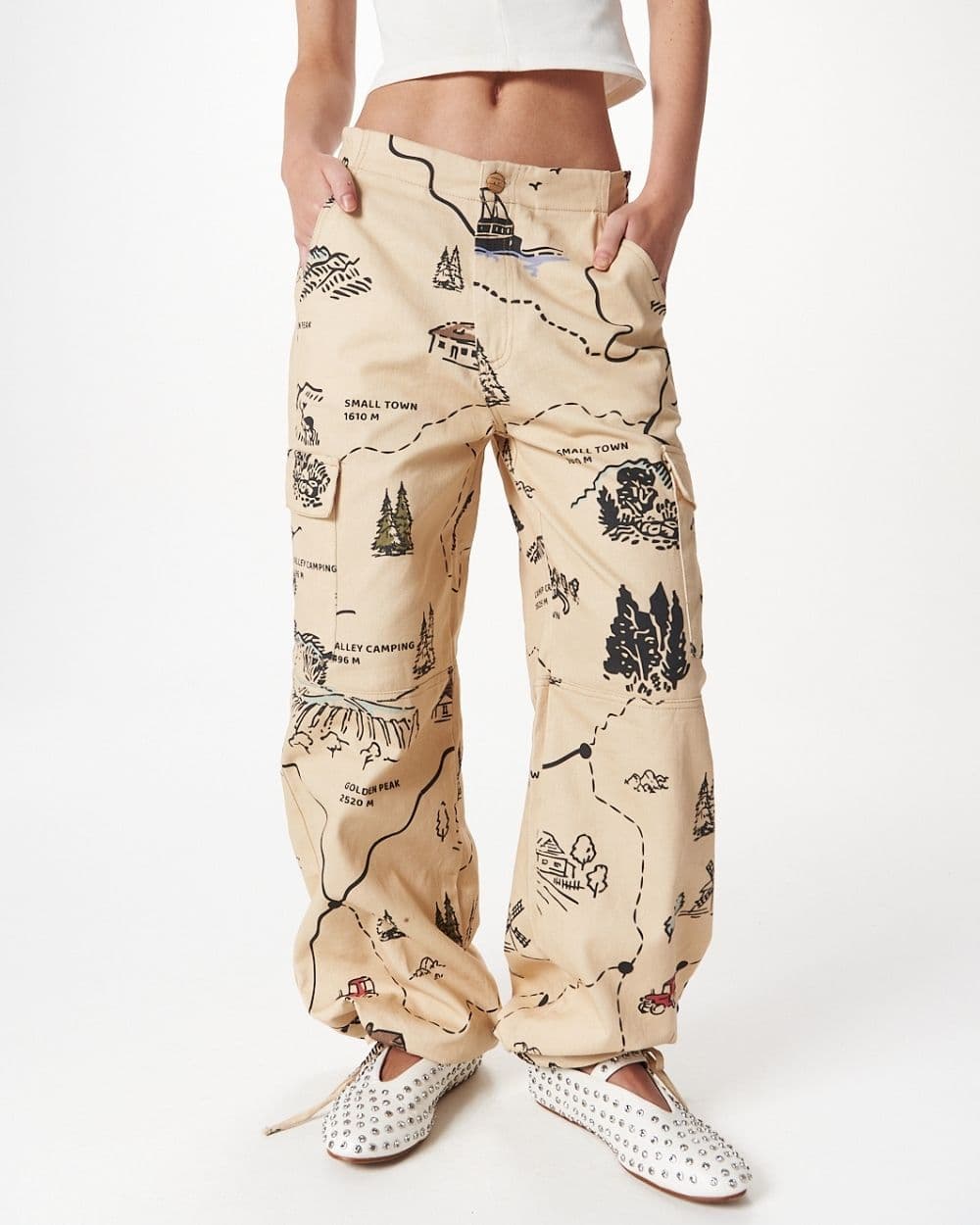 MADISON MAP CARGO PANTS
