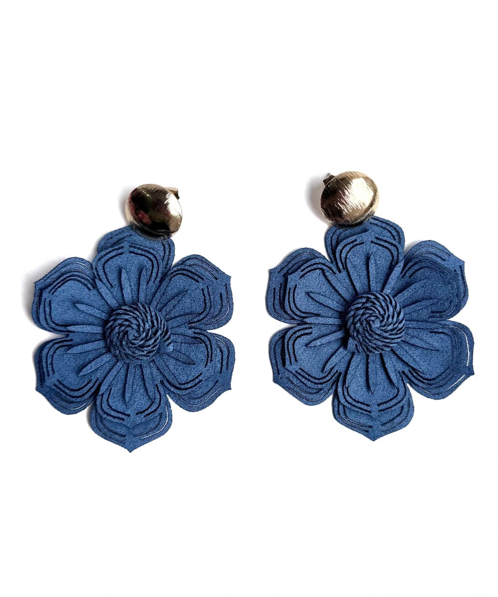 Aretes Flor Elisa – Brisa Indígo