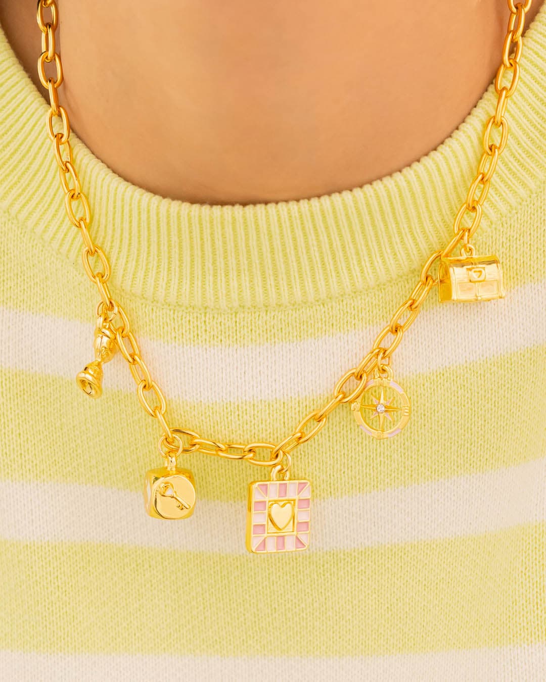 Collar Multicharms Juego De La Vida - imagen 1