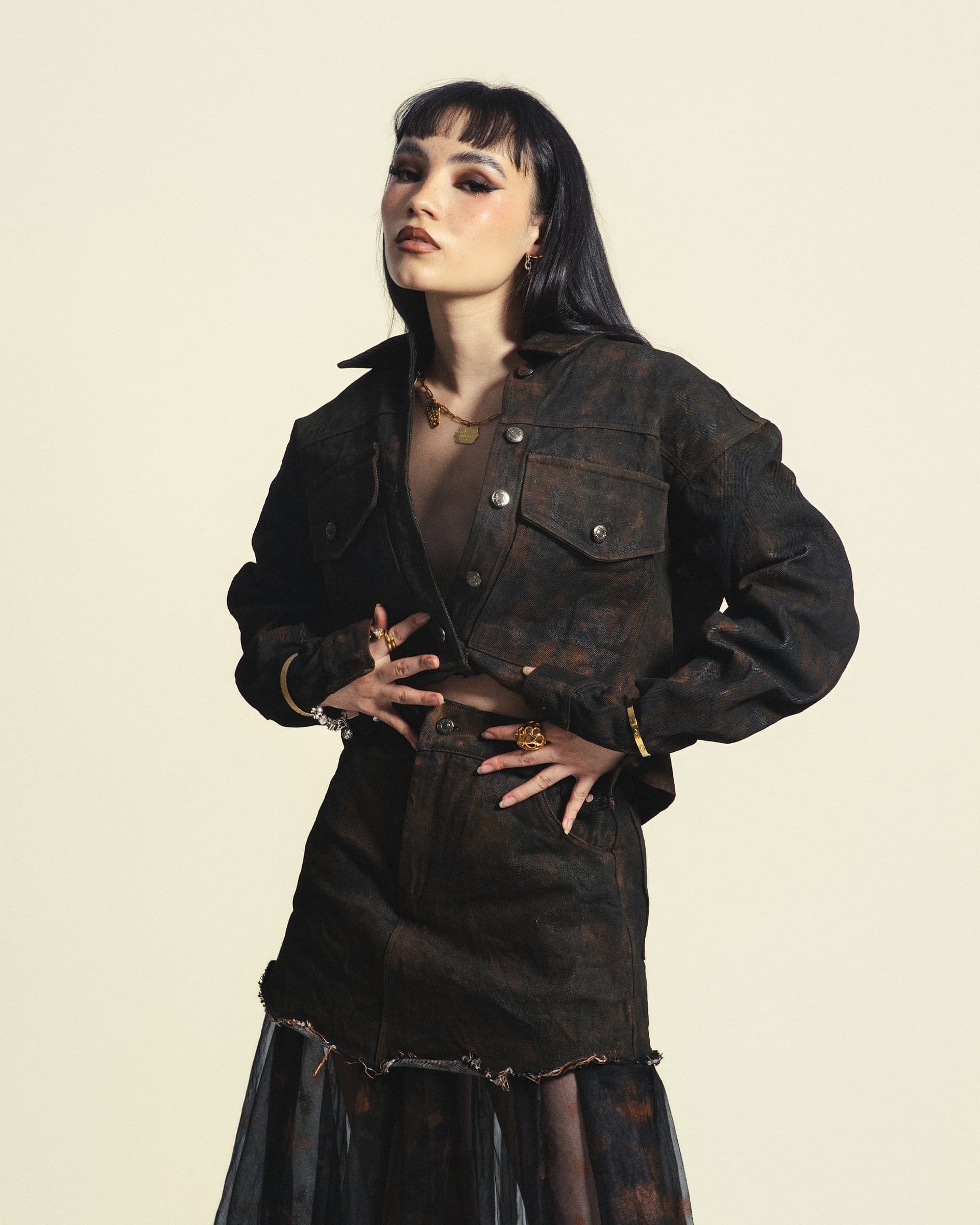JACKET OXIDO SIN MIRAR A LOS LADOS - imagen 2