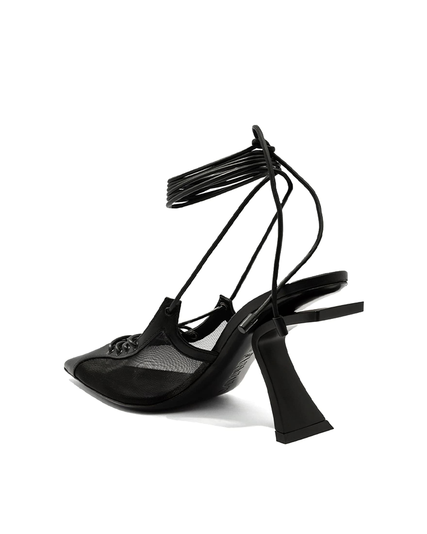 TACONES RIFF PUMP BLACK - imagen 4