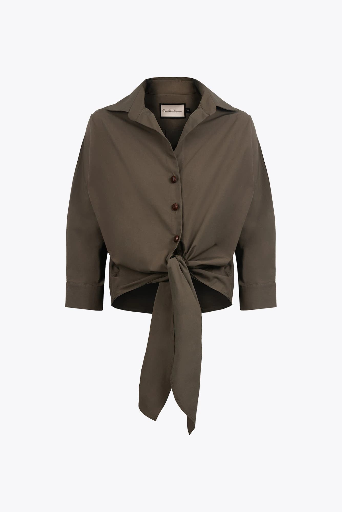 Camisa Veta Taupe