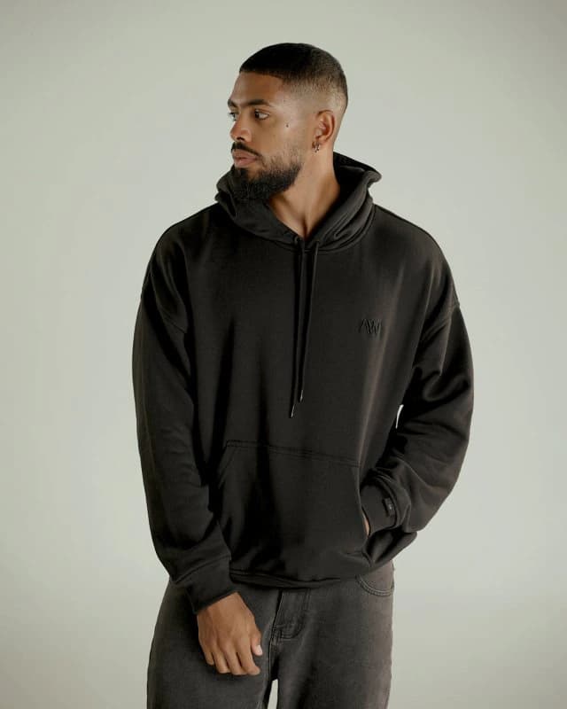 Hoodie Classic Men Negro - imagen 4