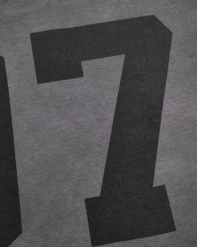 Camiseta Gris Oversize Fearless - imagen 6