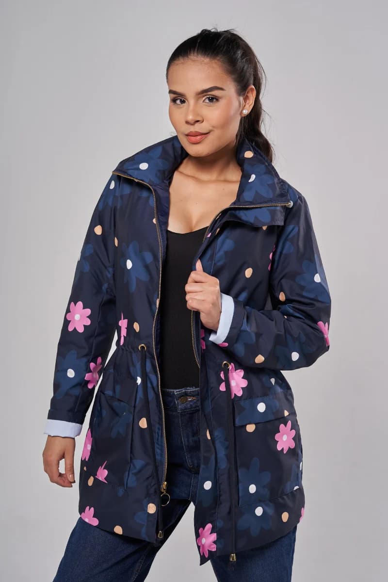 Parka Classic Maxiflor Azul - imagen 20