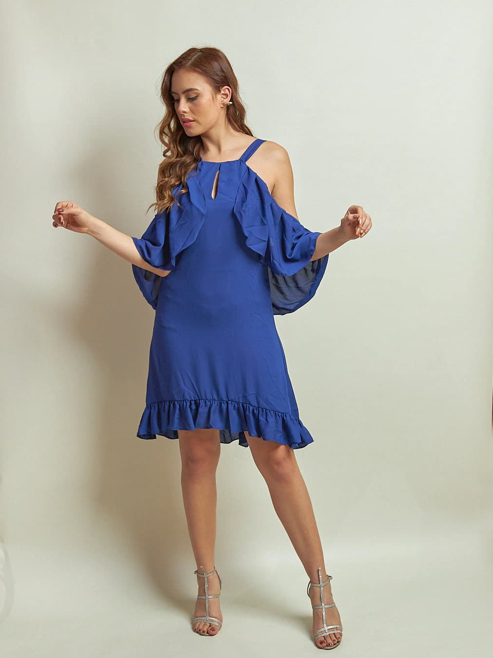 Vestido Lucan Azul - imagen 7