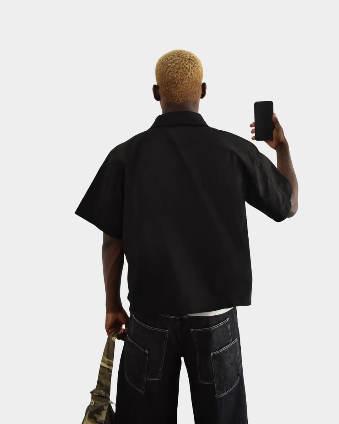 WAVES BLACK SHIRT - imagen 4