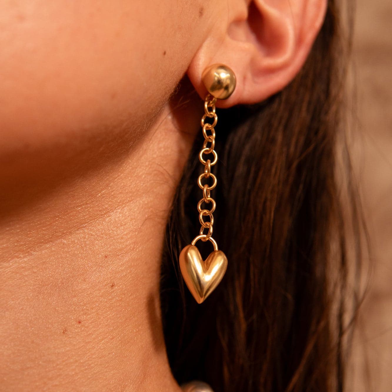 Aretes Eterna Oro - imagen 2