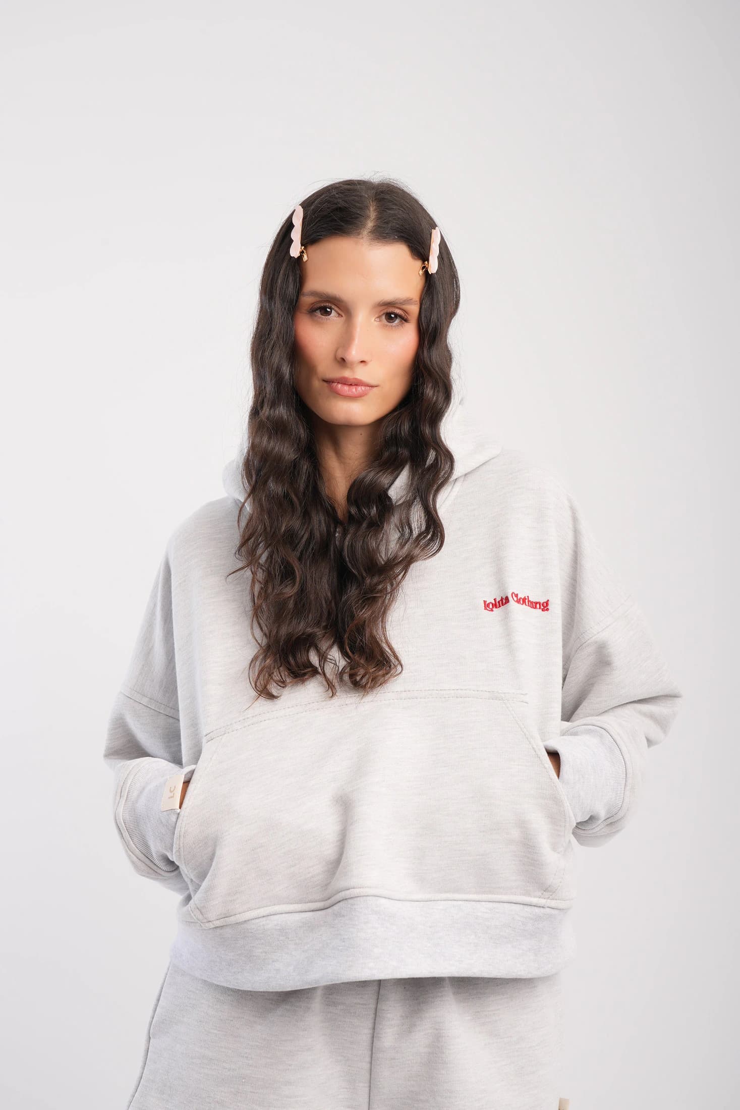 Love hoodie - Gris Jaspe - imagen 2