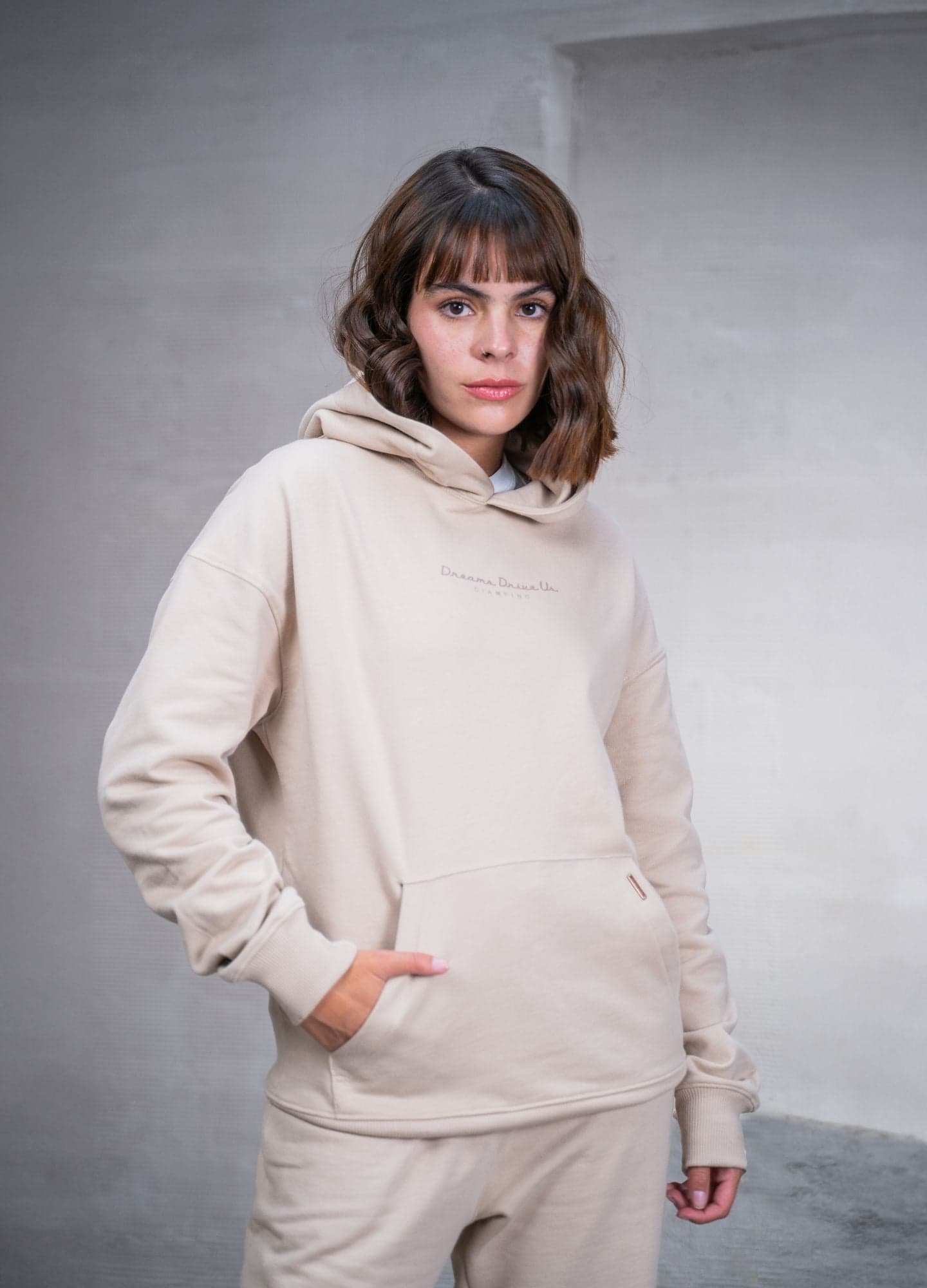 Hoodie Dreams - Taupe