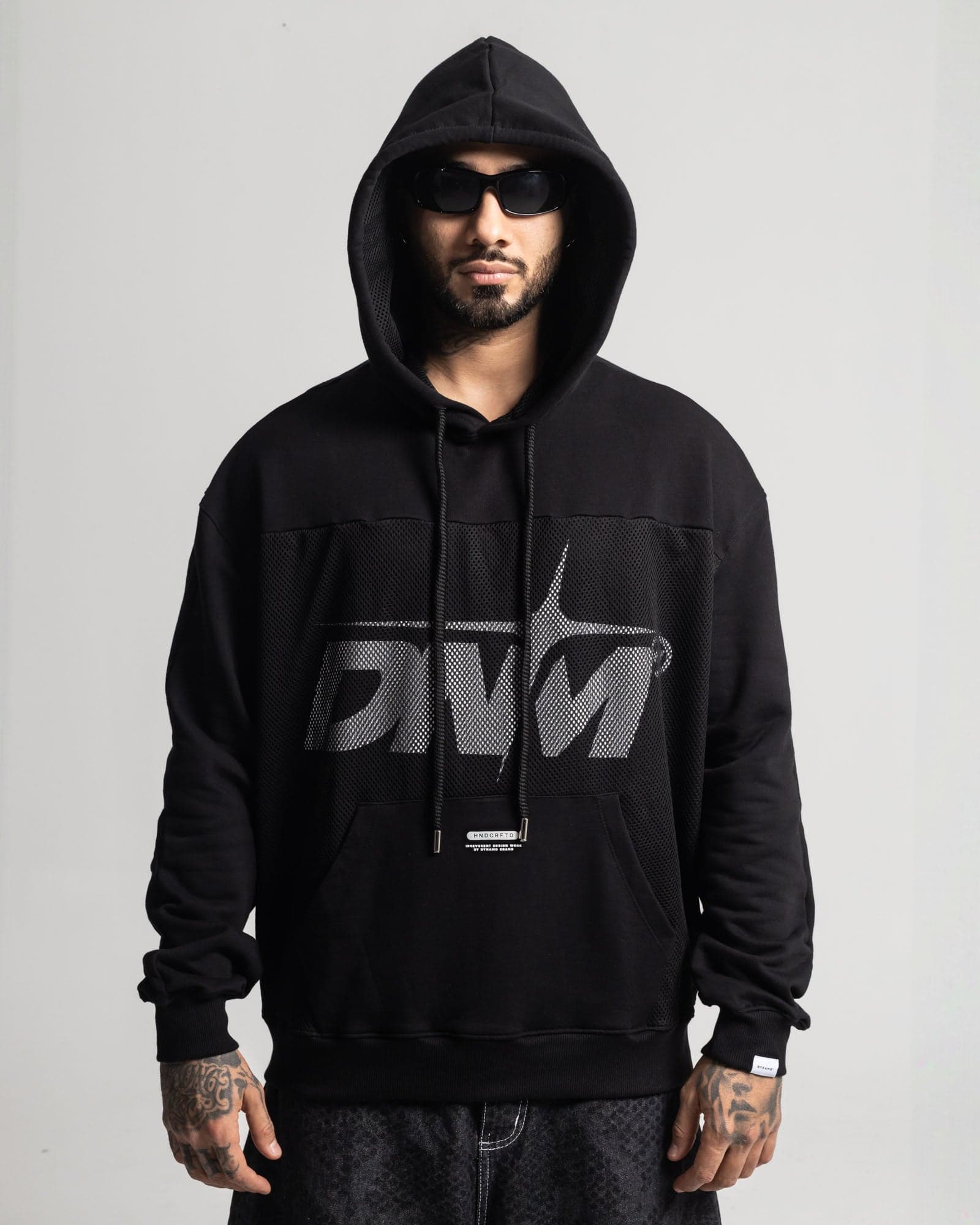 Hoodie Oversize Black DNM - imagen 4