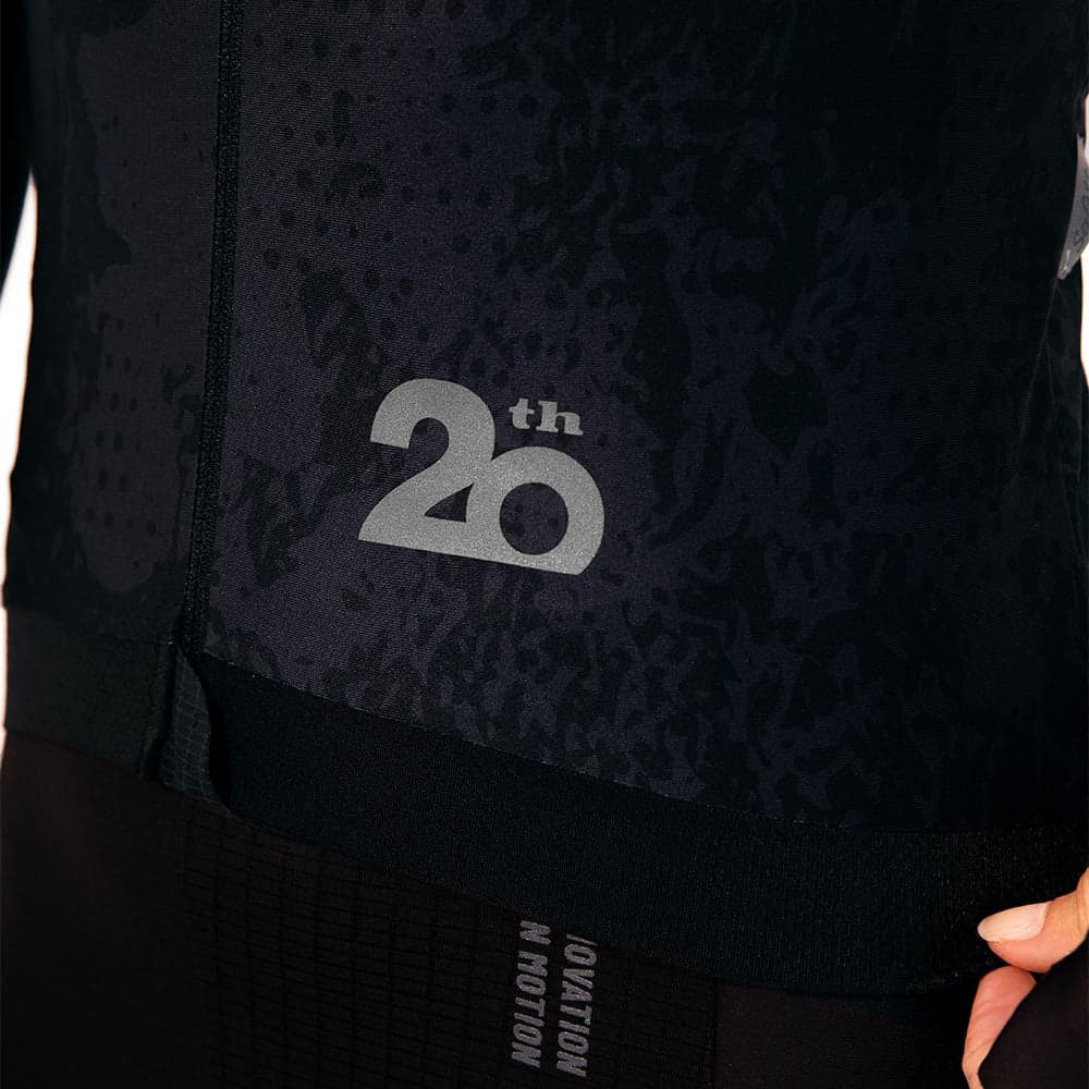 CAMISA CICLISMO MANGA LARGA ESSENTIAL BLACK PARA MUJER - imagen 3