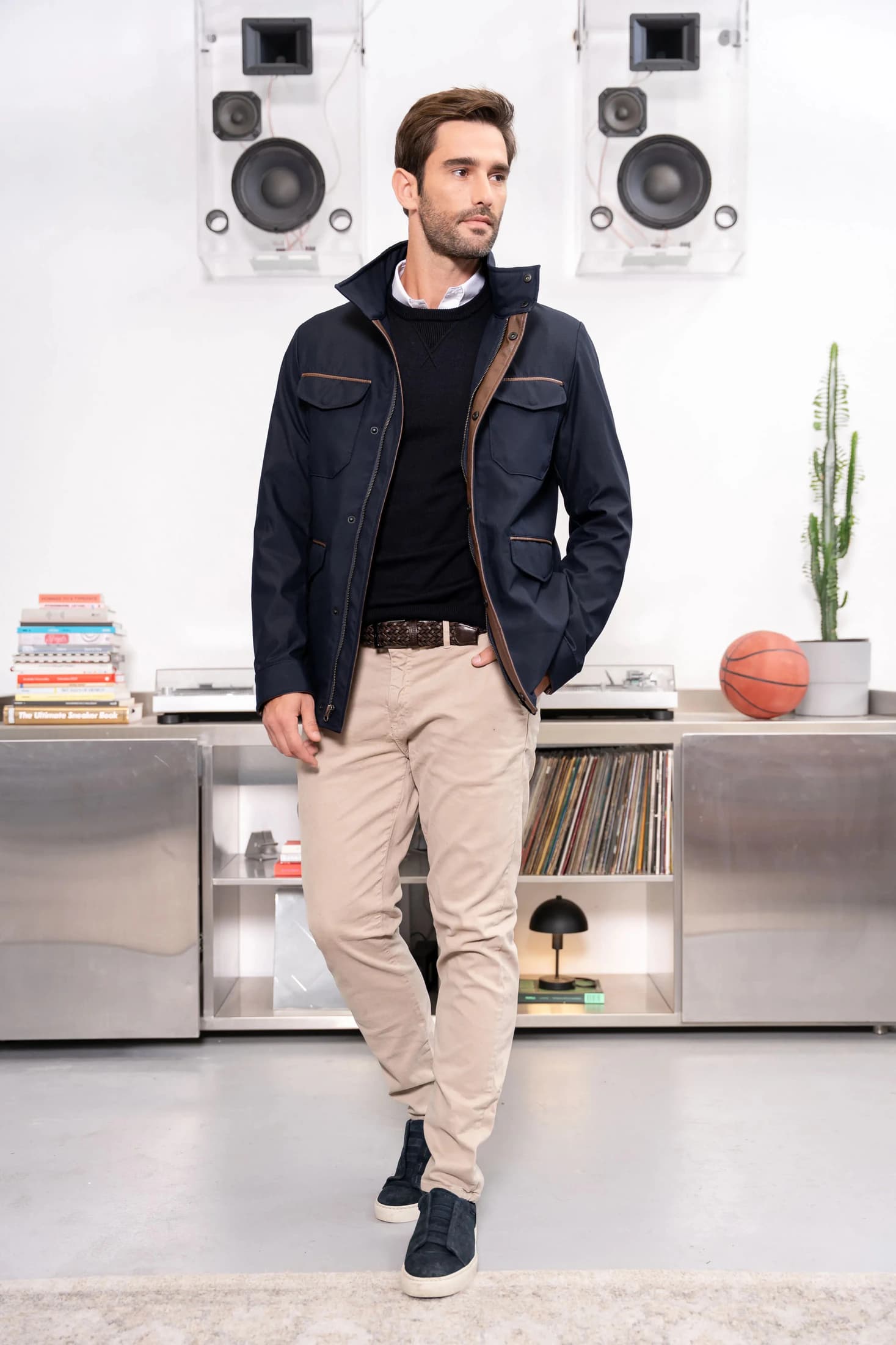 Chaqueta Britanica Hombre Azul Oscuro - imagen 2