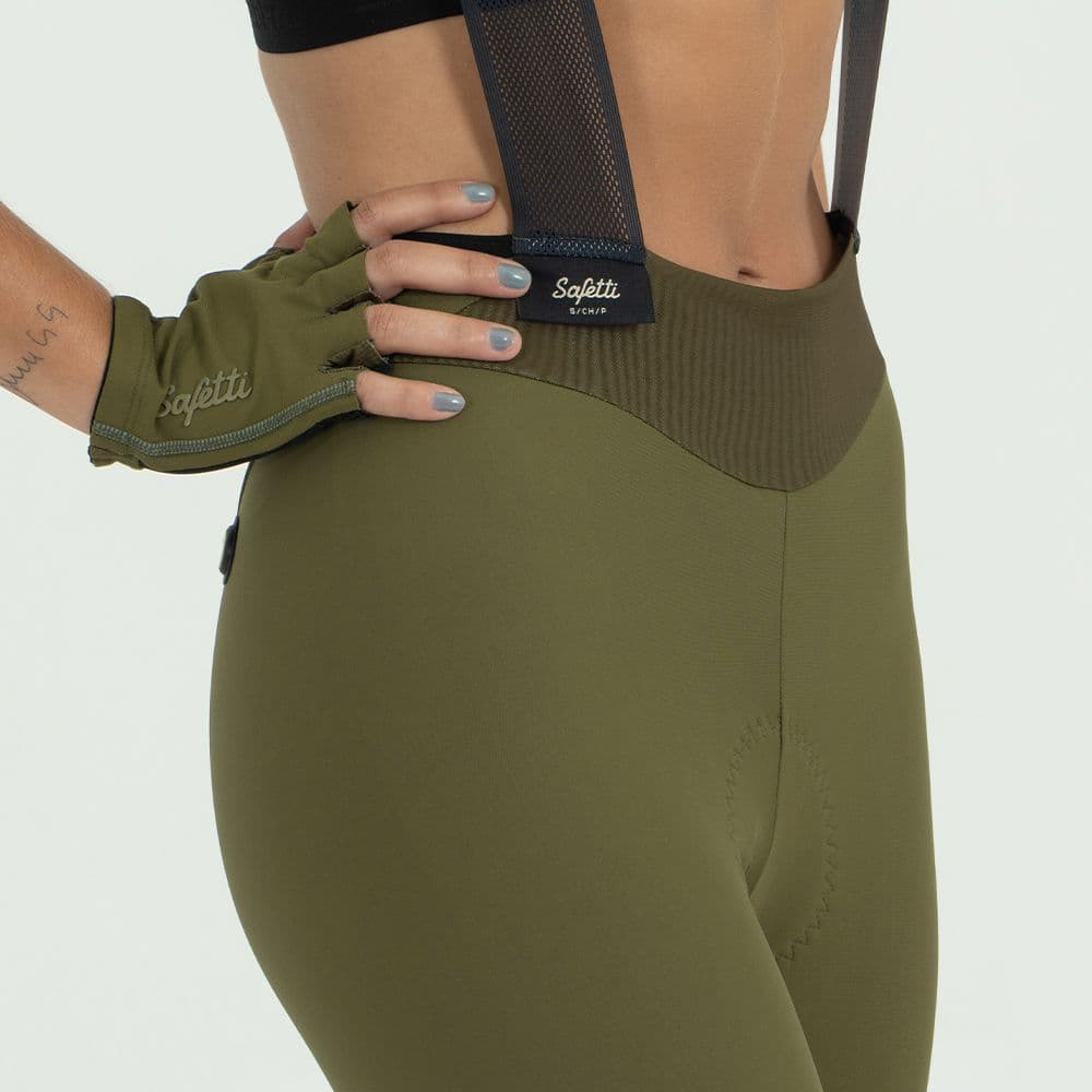PANTALONETA CICLISMO TOSCANA 2.0 + OLIVA PARA MUJER - imagen 4