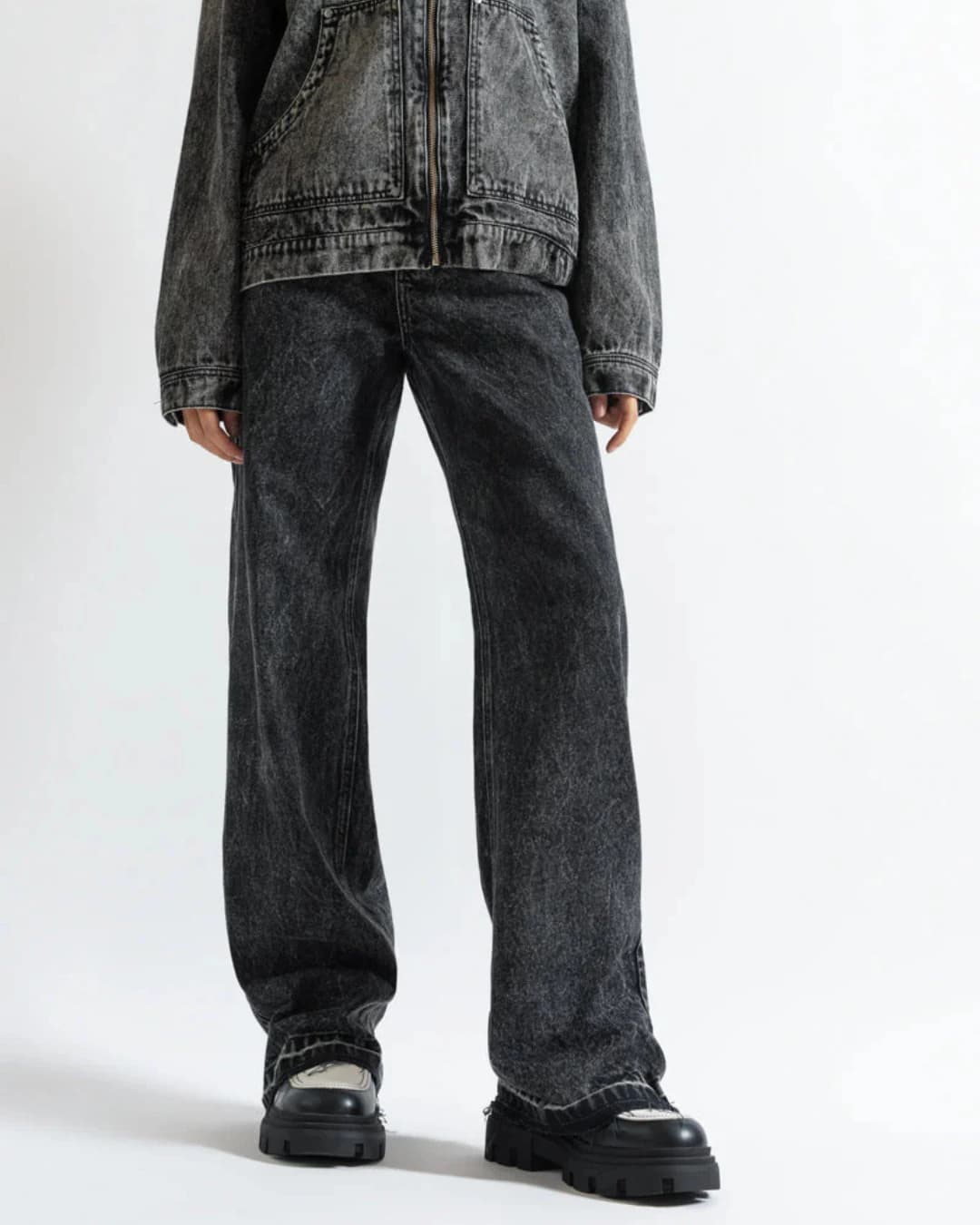 MONCLAIR WASHED BLACK JEAN - imagen 2