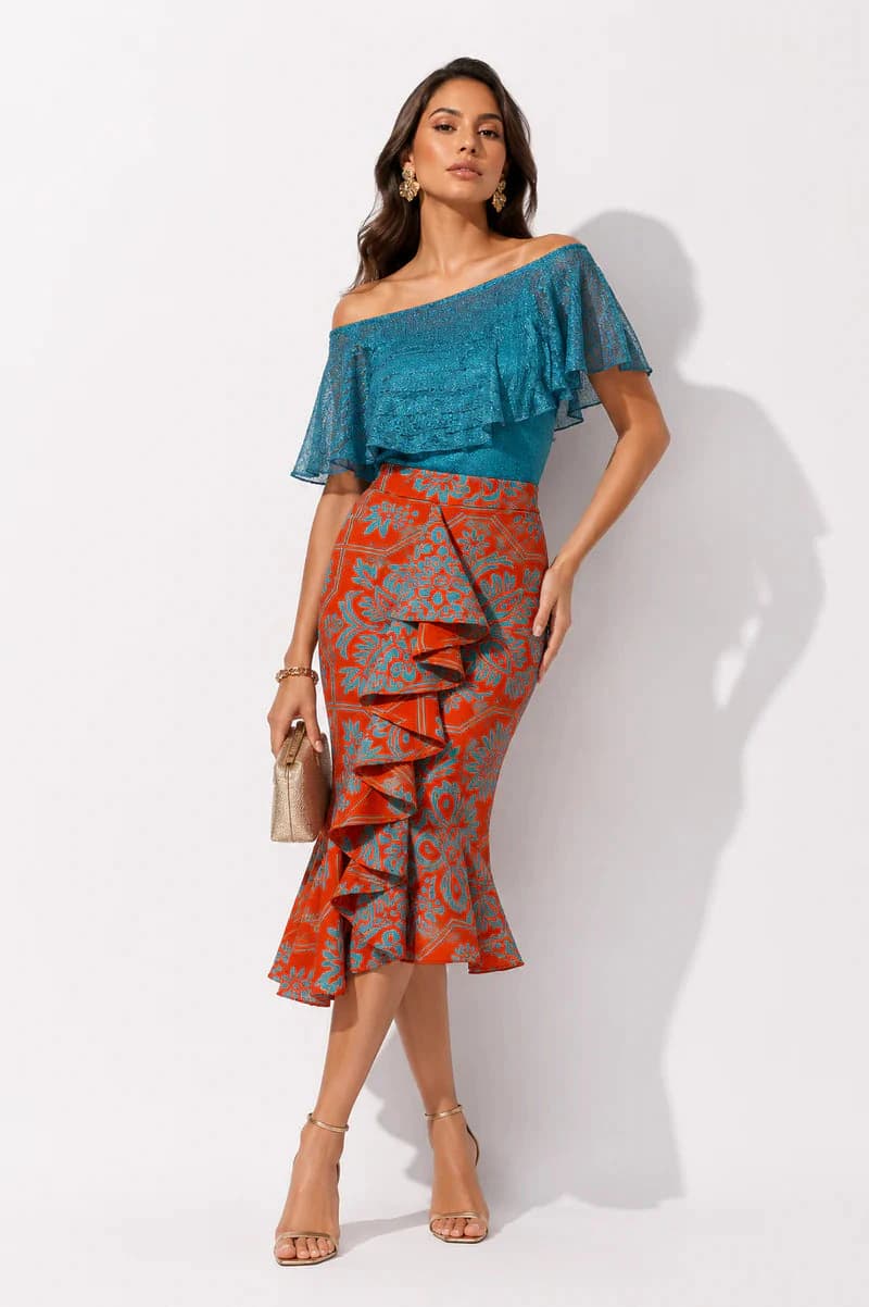 Blusa Lala Petróleo - imagen 2