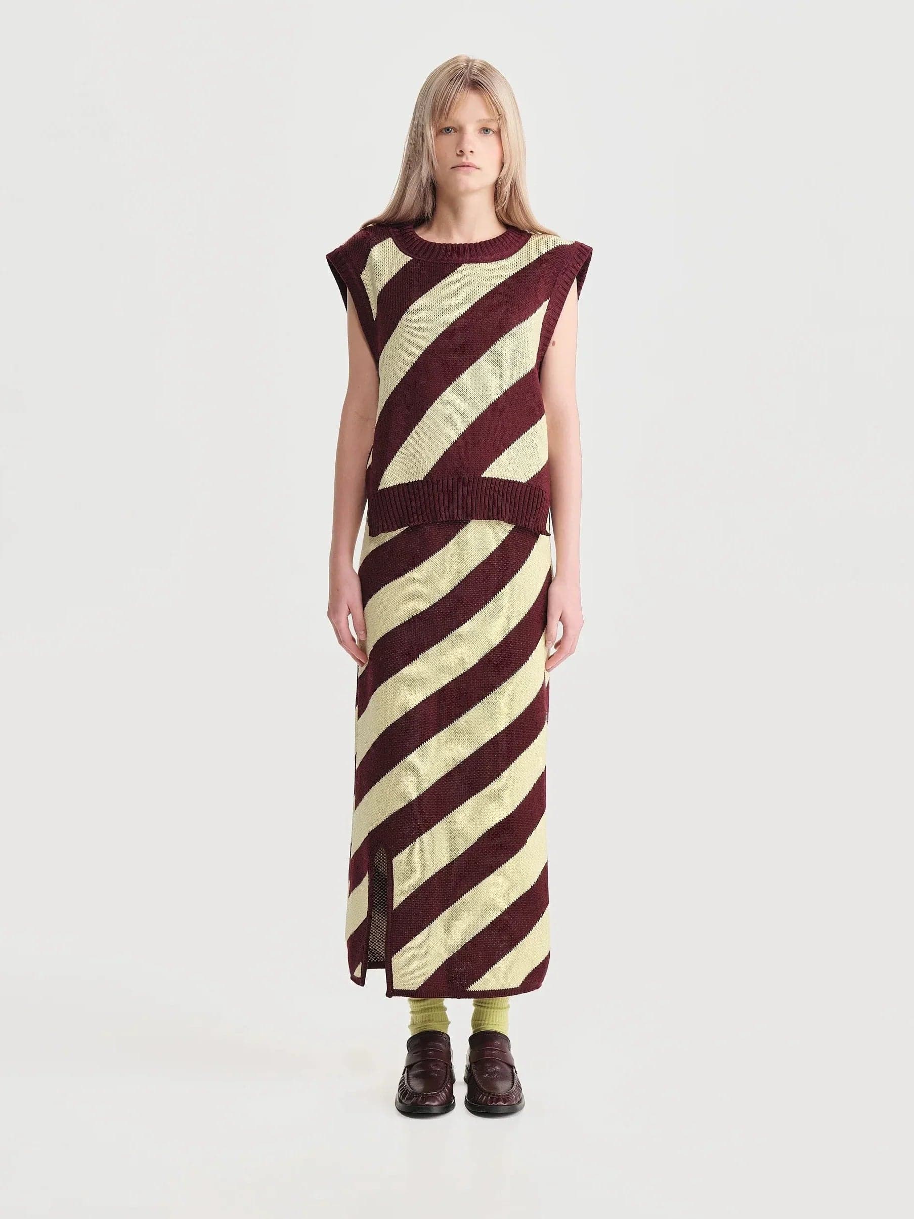 Chaleco Diagonales Mujer - imagen 1