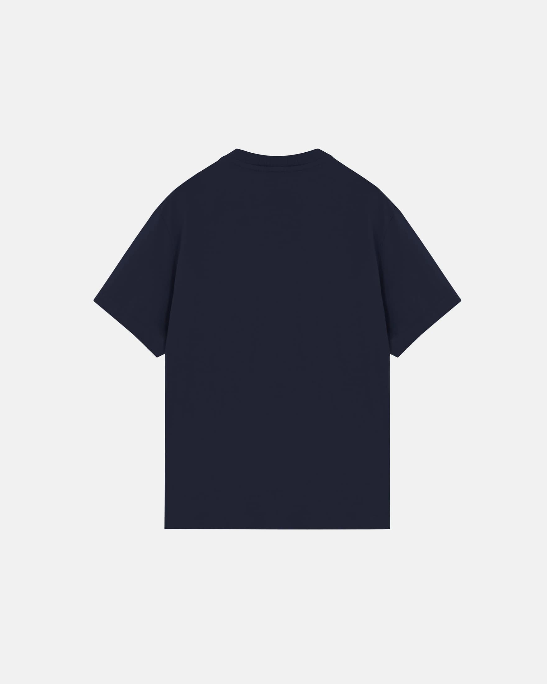 Basics Tiny Logo Regular Fit Tshirt Navy Blue - imagen 3