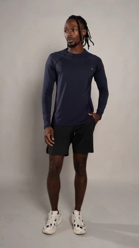 Long sleeve Men Navy - imagen 4