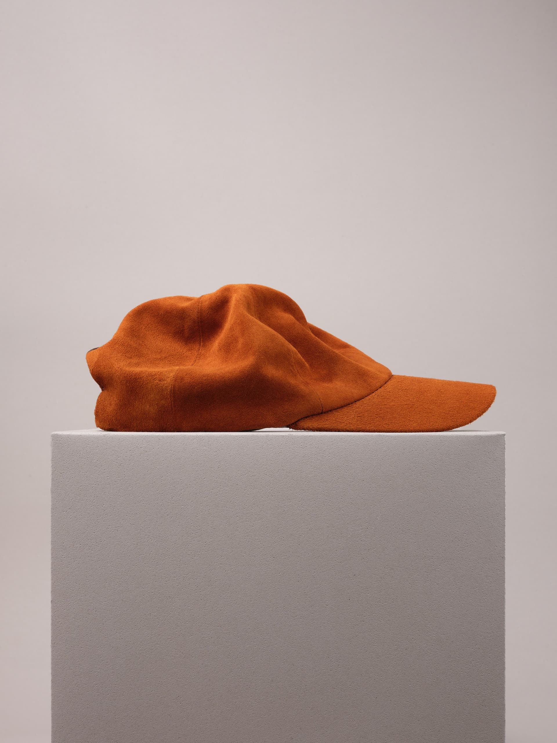 Suede Cap · Tan