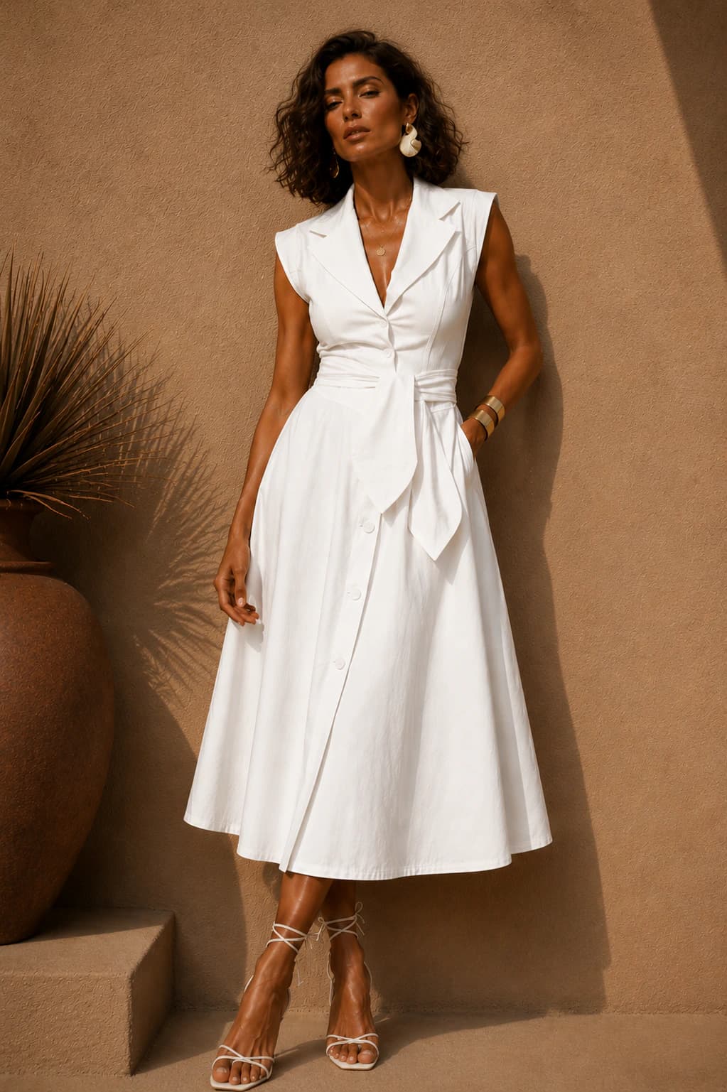 Vestido Kate  blanco - imagen 1