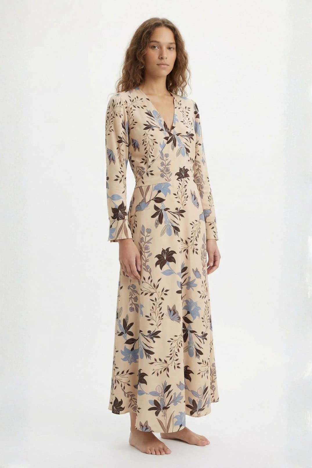 Vestido Senda Achira Cafe