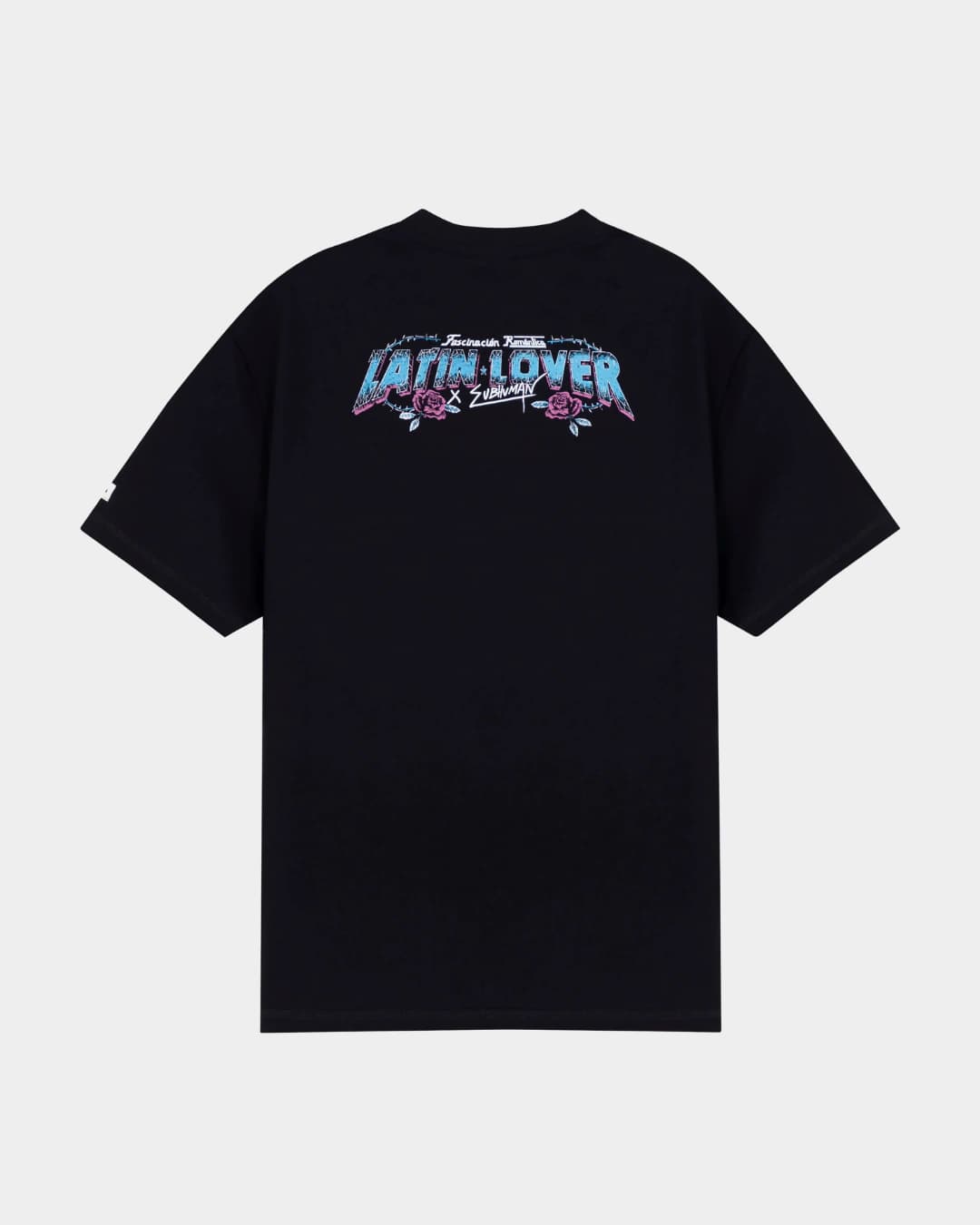 CAMISETA FASCINACION ROMANTICA NEGRO OVERSIZED - imagen 3
