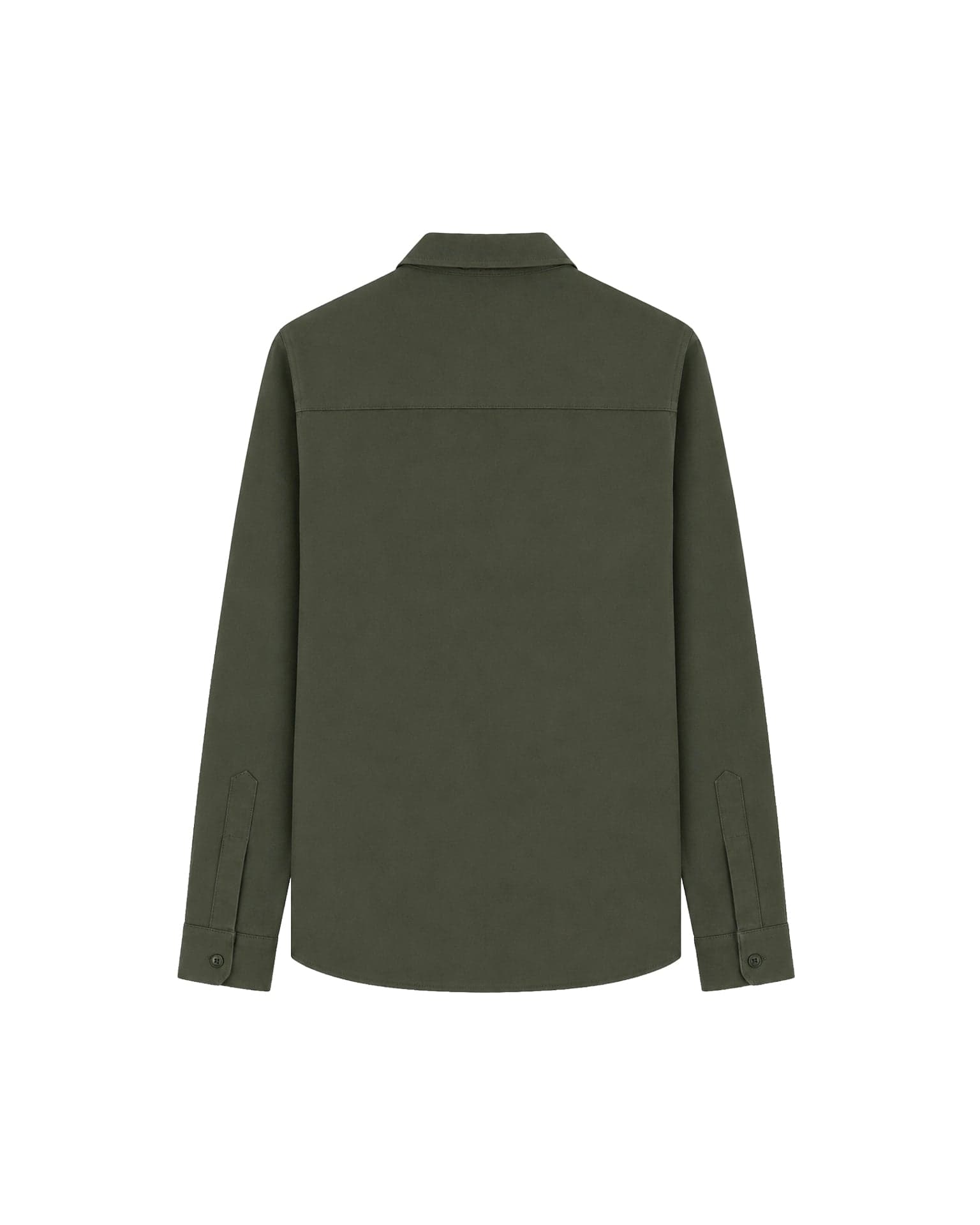 Camisa clasica Verde Army - imagen 3