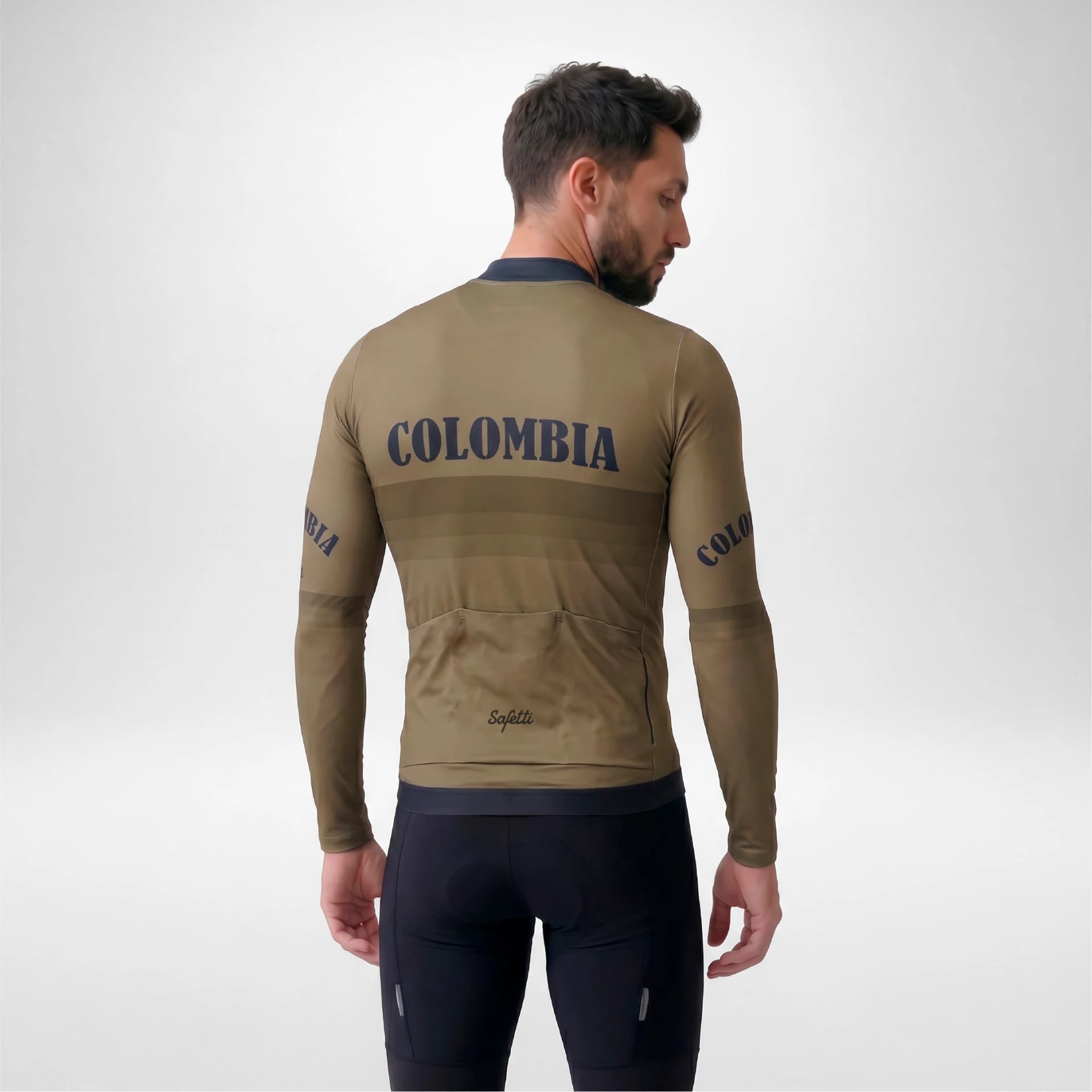 CAMISA CICLISMO MANGA LARGA COLOMBIA DORO 26 PARA HOMBRE - imagen 2