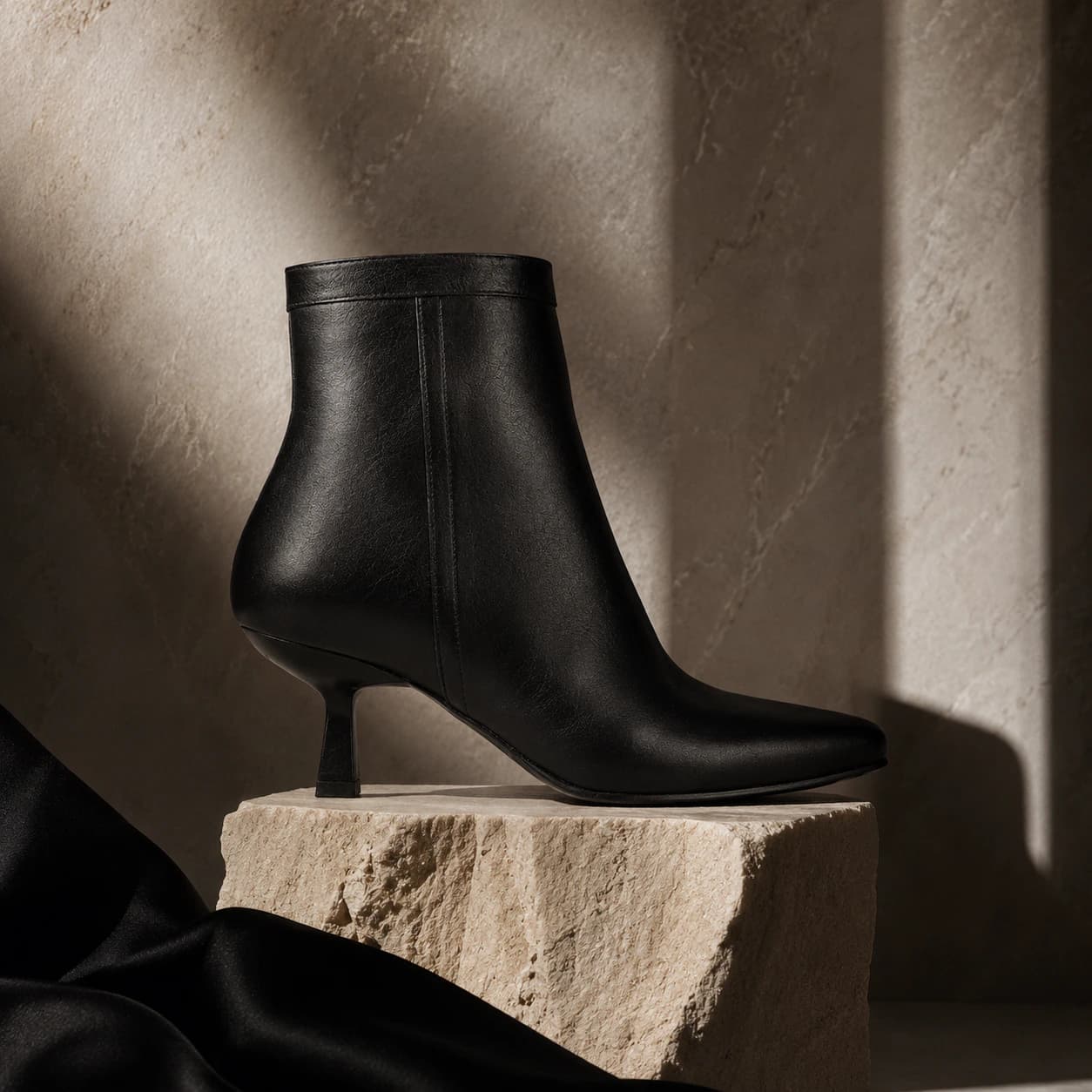 Botin Felice cuero Napa Negro - imagen 6