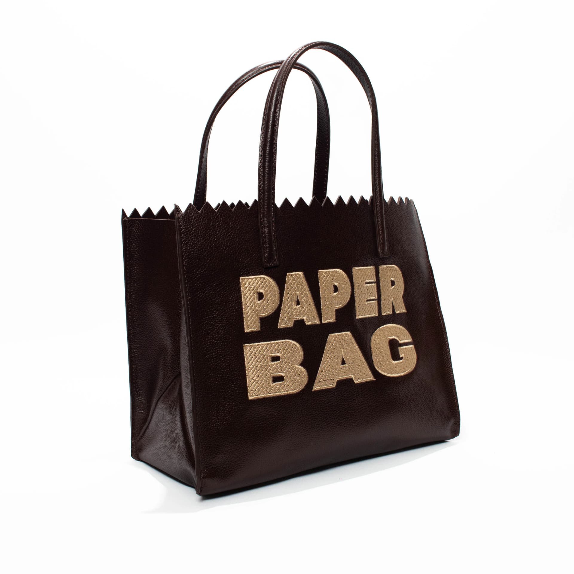 Paper Bag Shorts chocolate x beige - imagen 4
