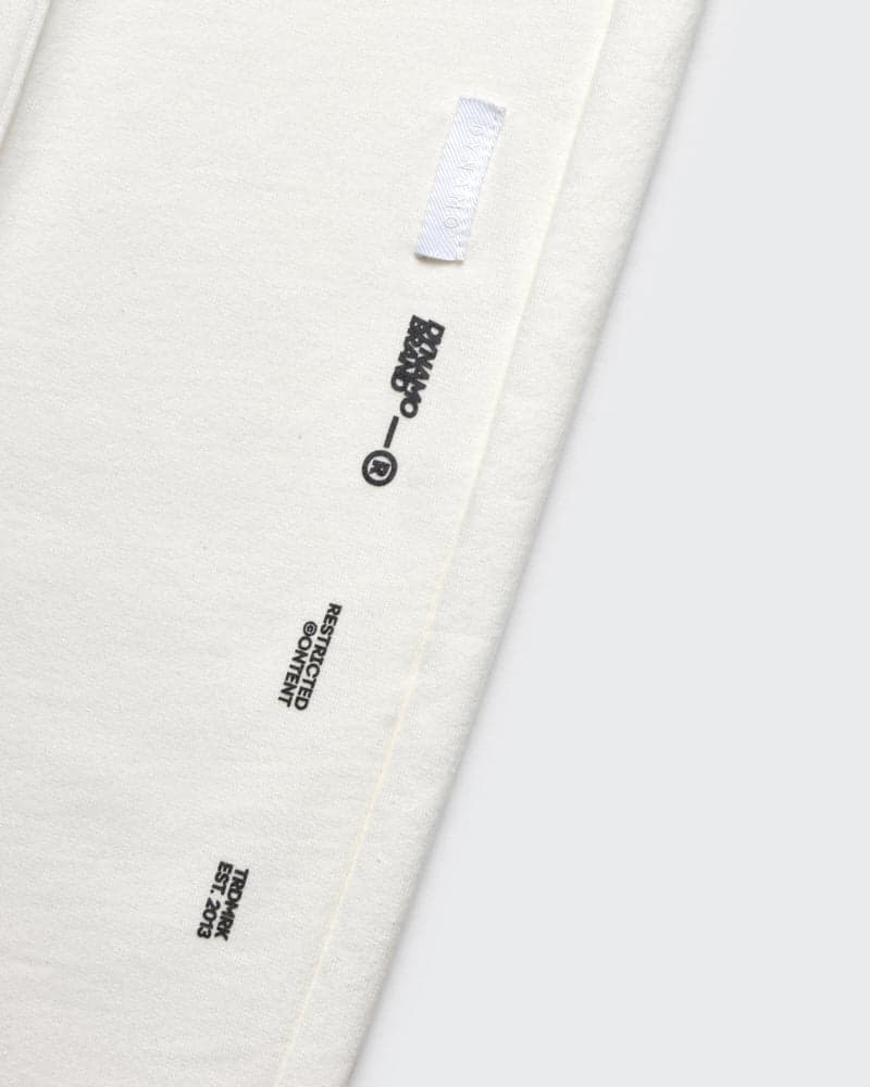 Sudadera Unisex Blanca Básica - imagen 2