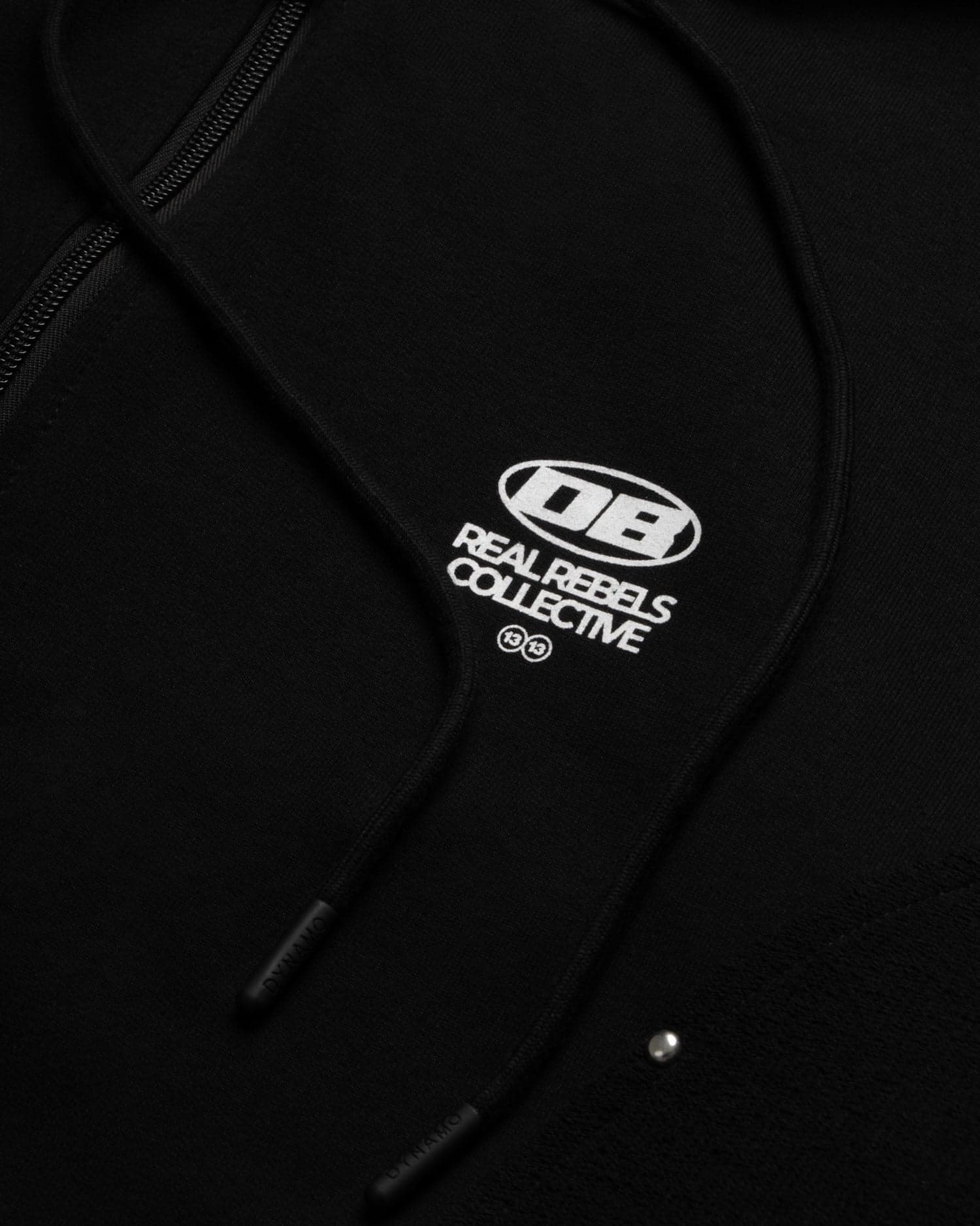 Hoodie Negro Oversize Real Rebels - imagen 6