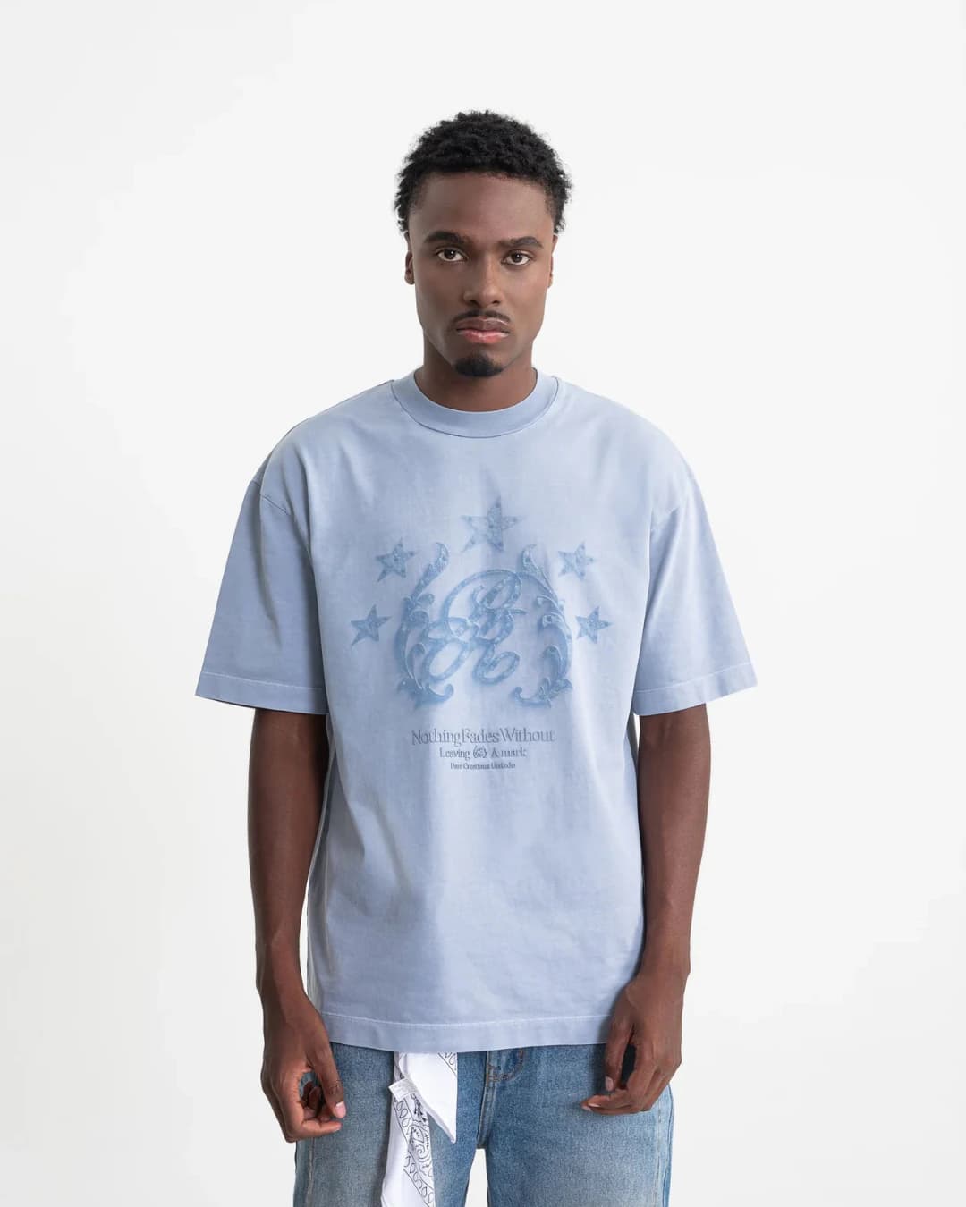 RUSTIC BLUE T-SHIRT - imagen 4