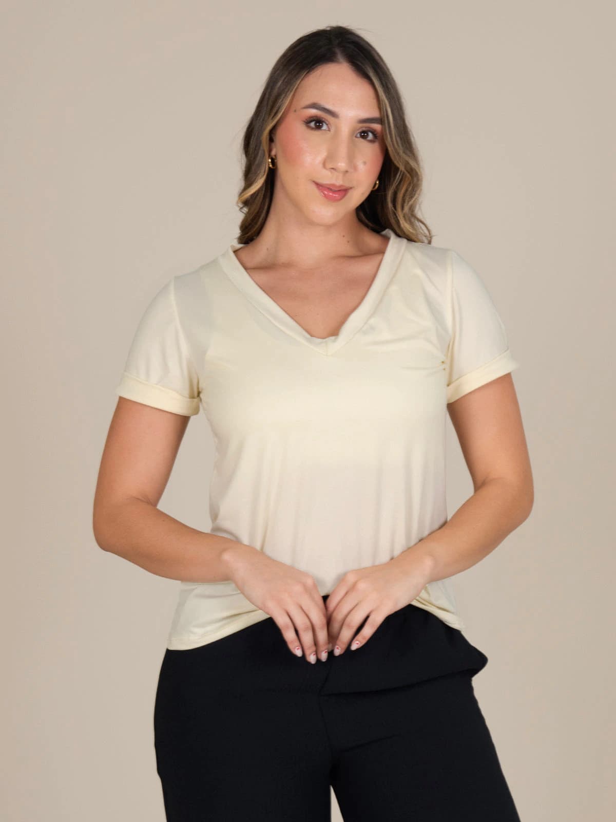 BLUSA WONDER GALAXIA BUTTER YELLOW - imagen 1