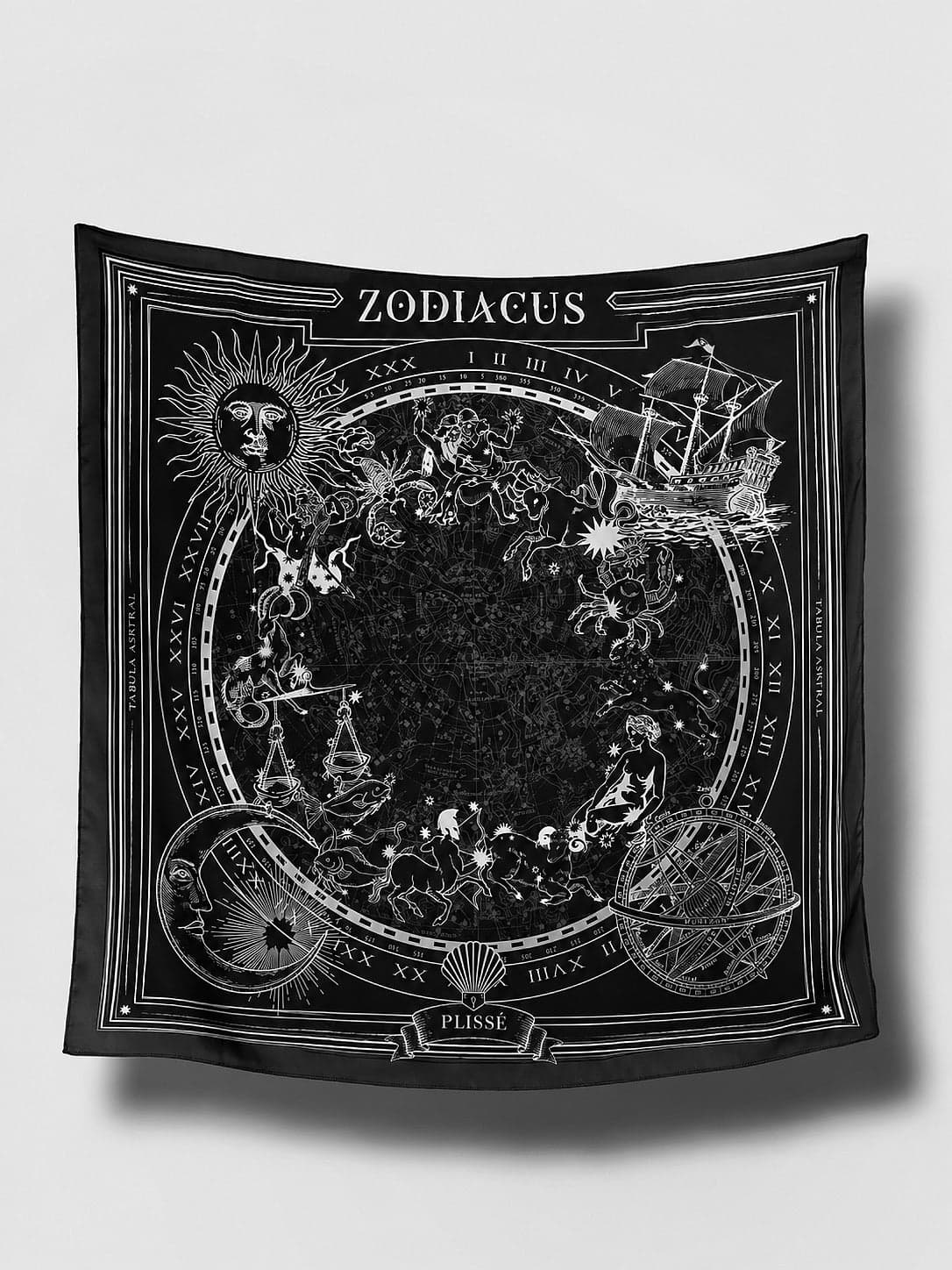Pañoleta ZODIACUS - Negra