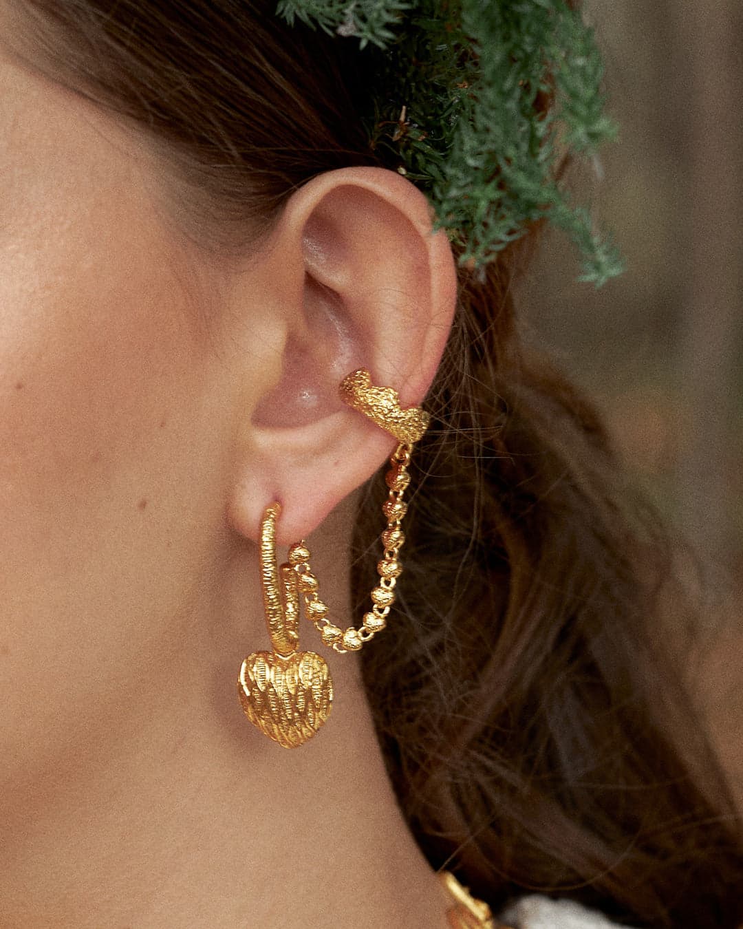 Onda Heartchain Earcuff - imagen 2