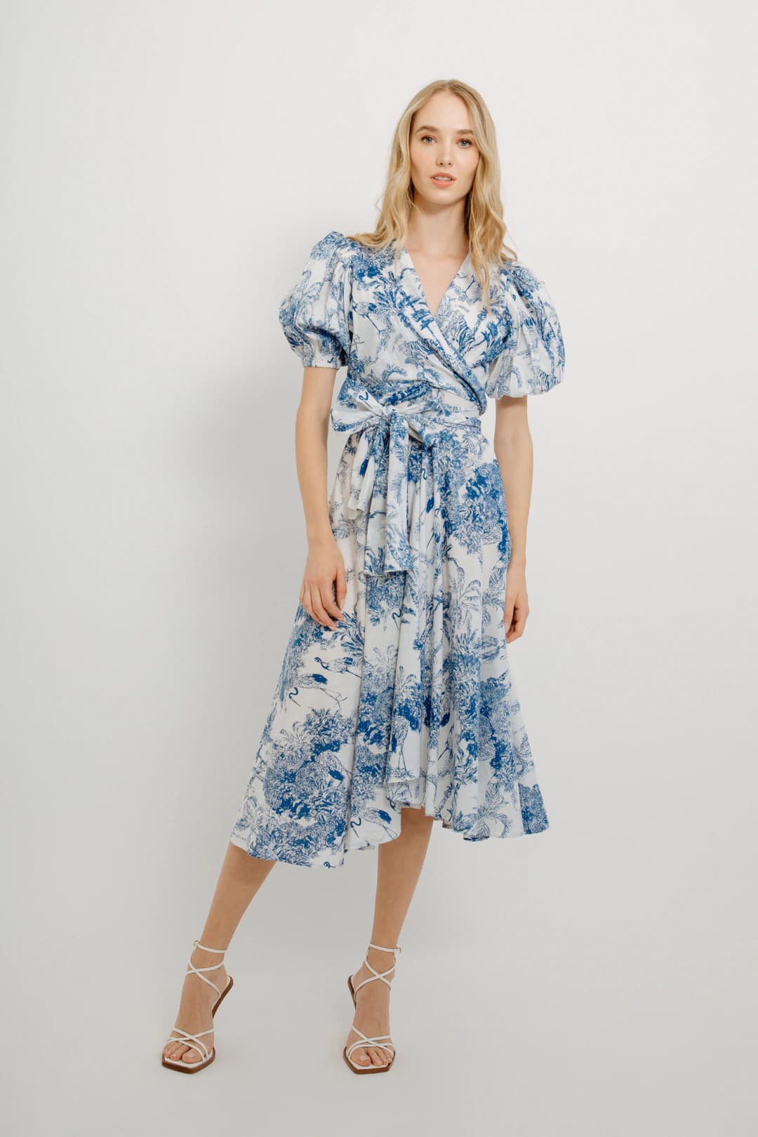Monica Dress Blue - imagen 1