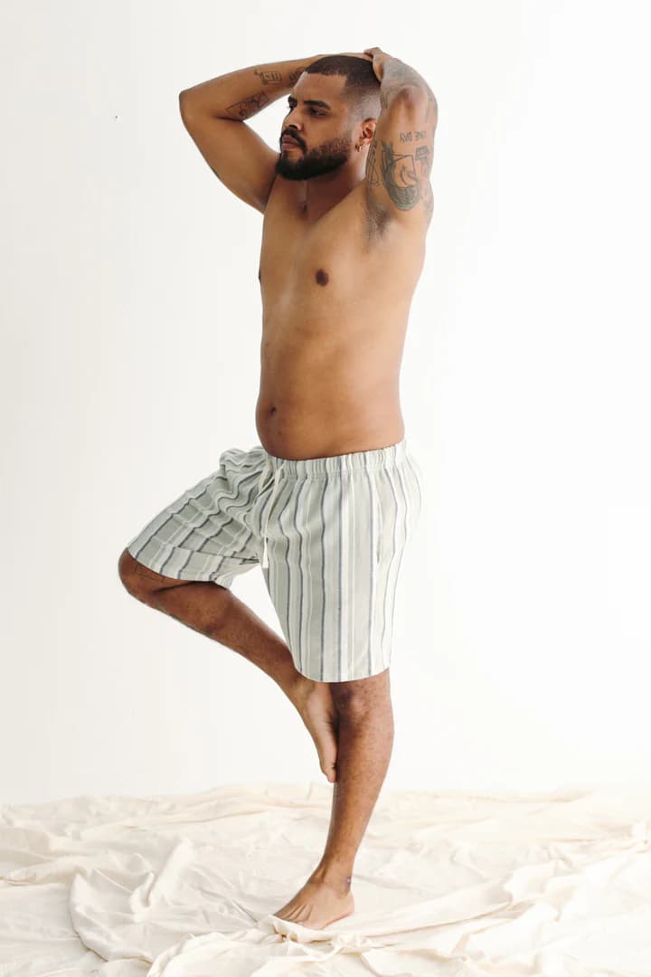 Short tejido rayas - imagen 5