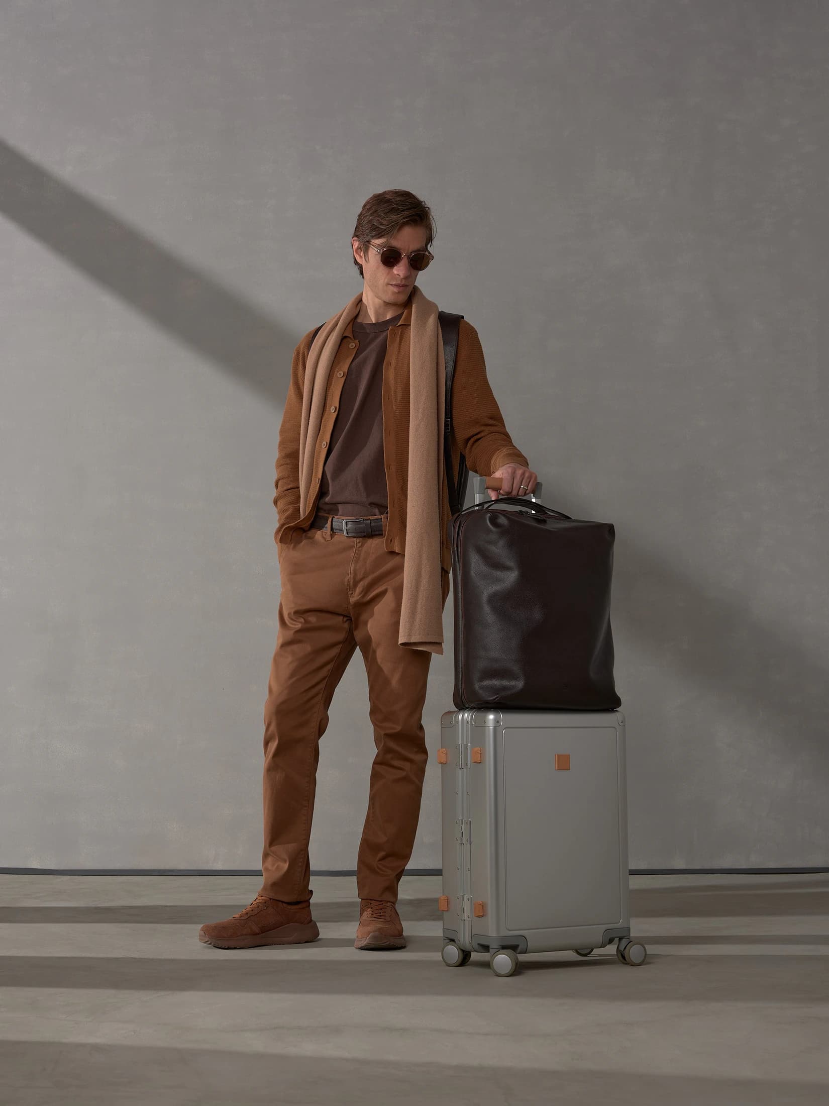 Basalt Carry-On System · Dark Brown