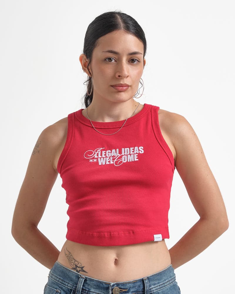 Crop Top Regular Street Red - imagen 4