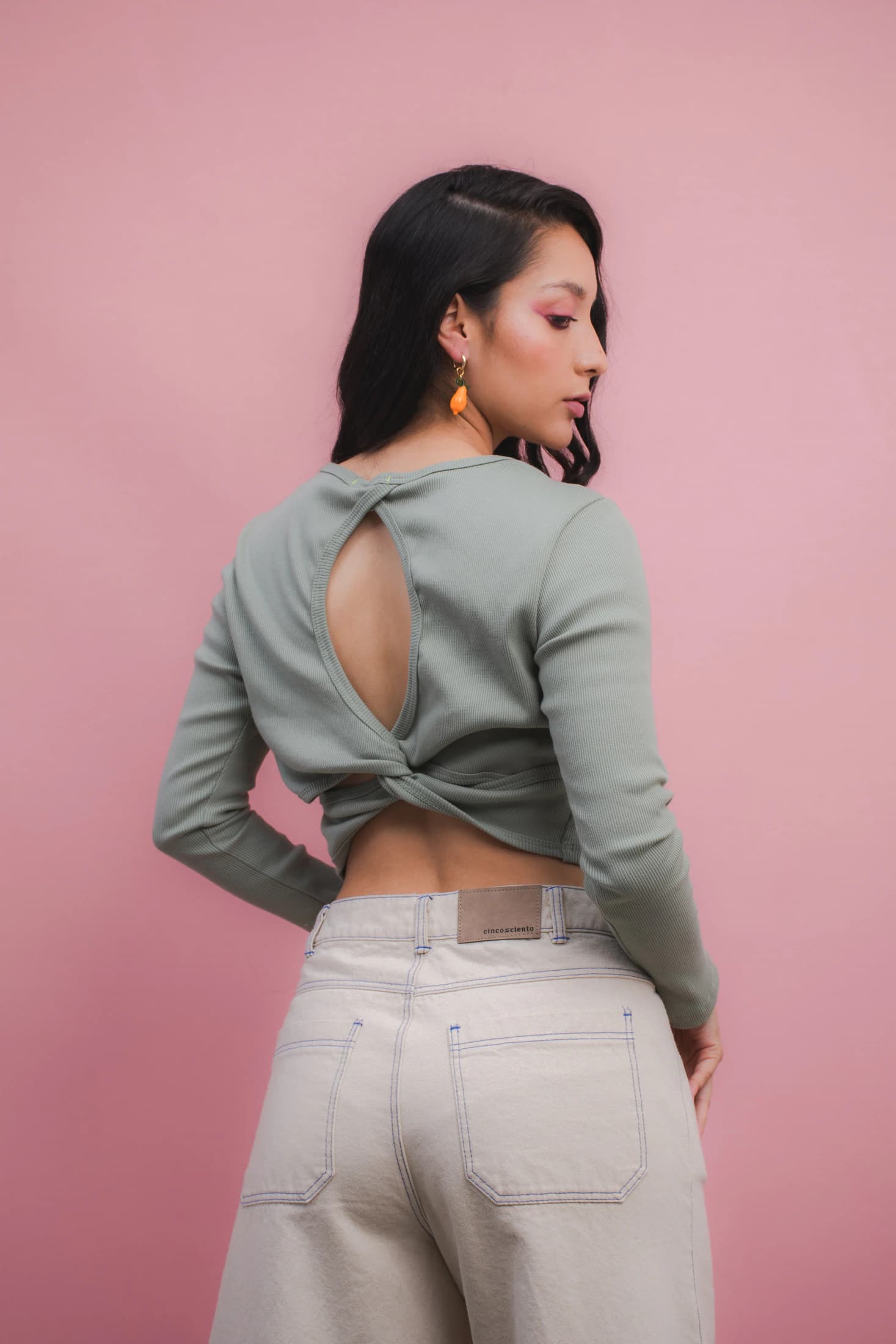 Top ADN Cut-Out Jade - imagen 3