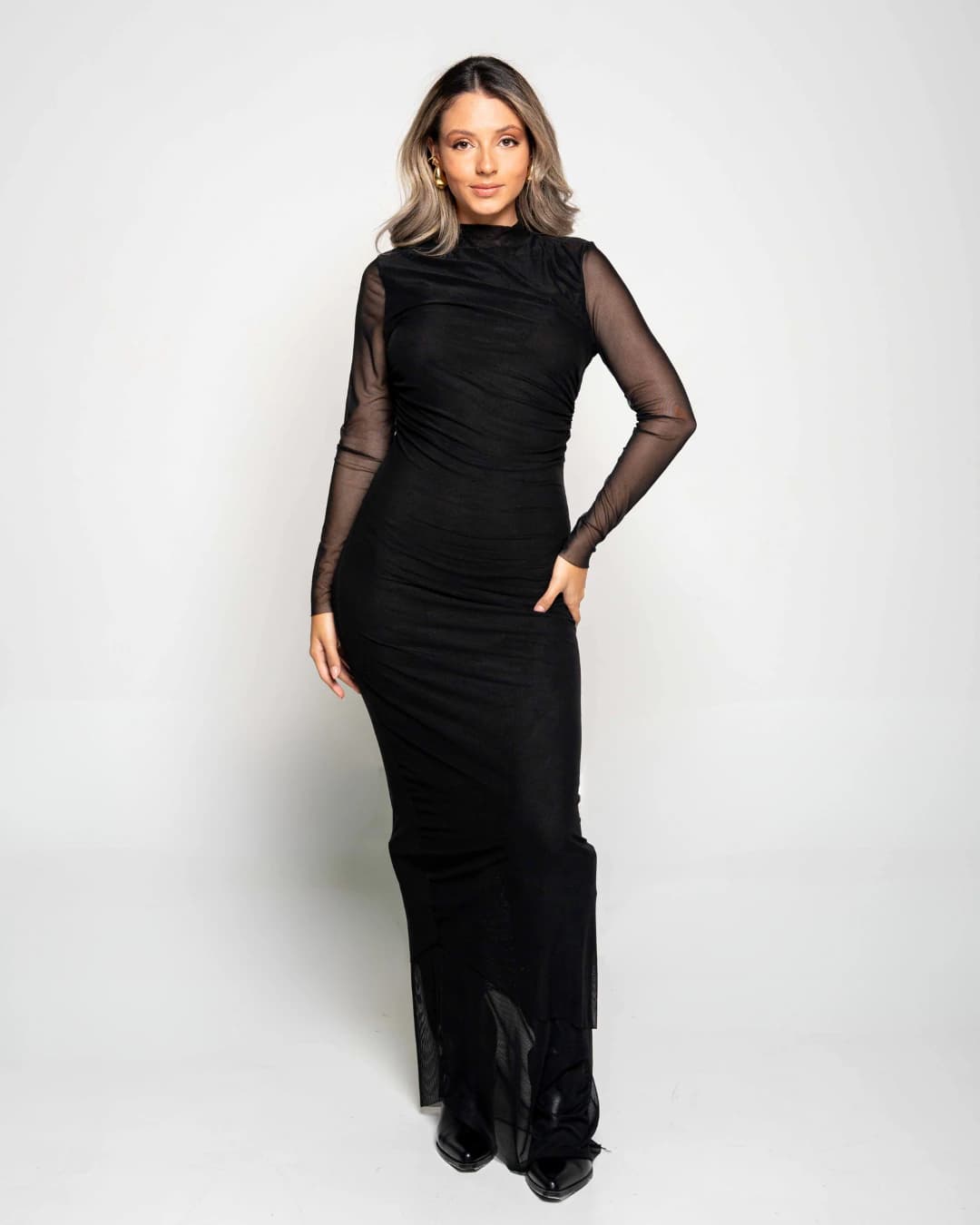 Vestido Nira Negro - imagen 2