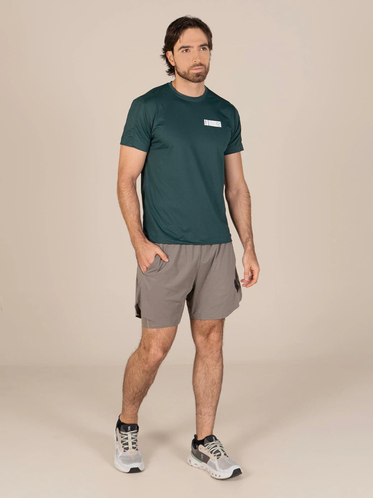 Pantaloneta Franco Aruba Gray